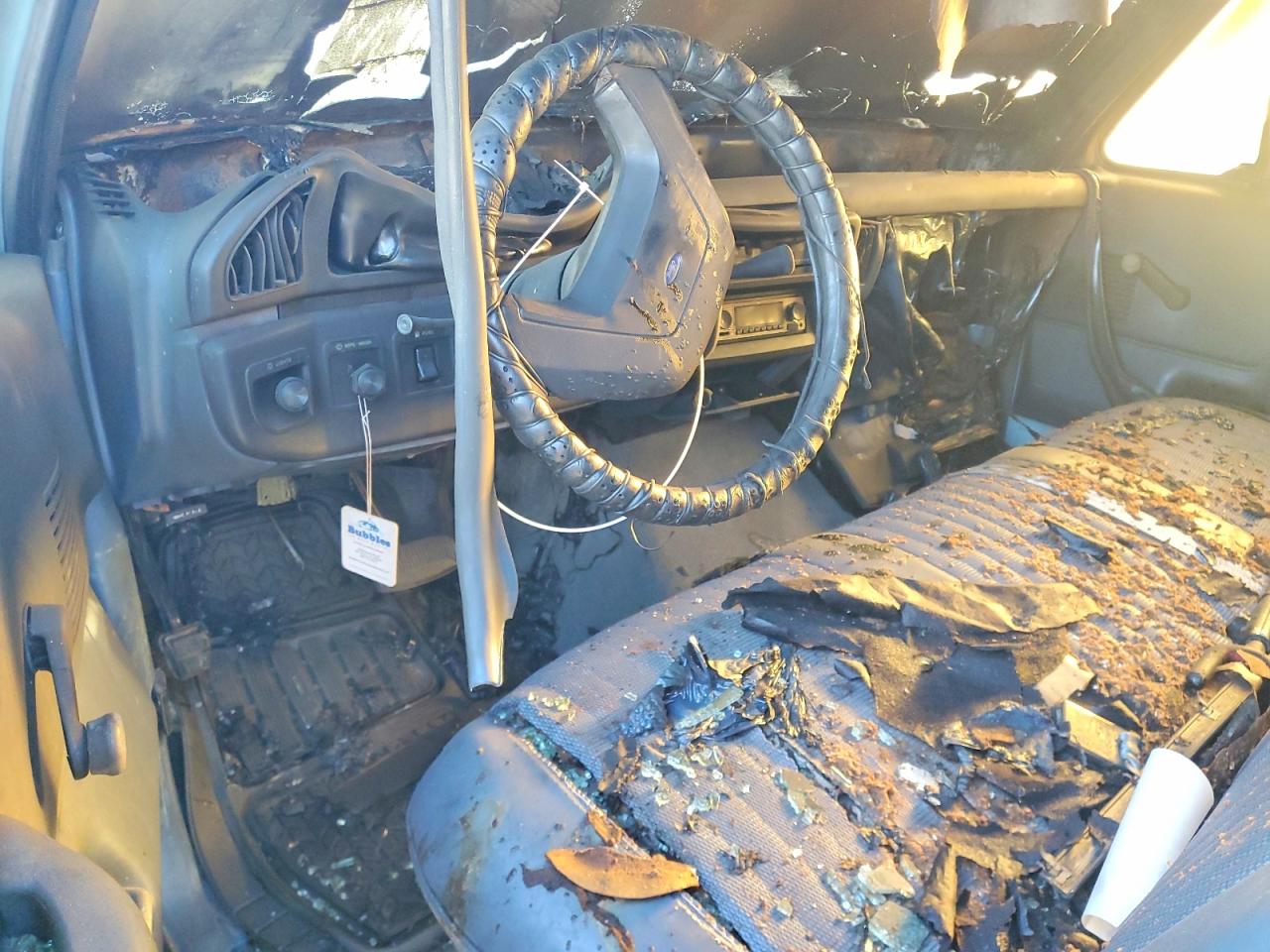 1987 Ford F250 Blue vin: 1FTHX25L8HKB22621