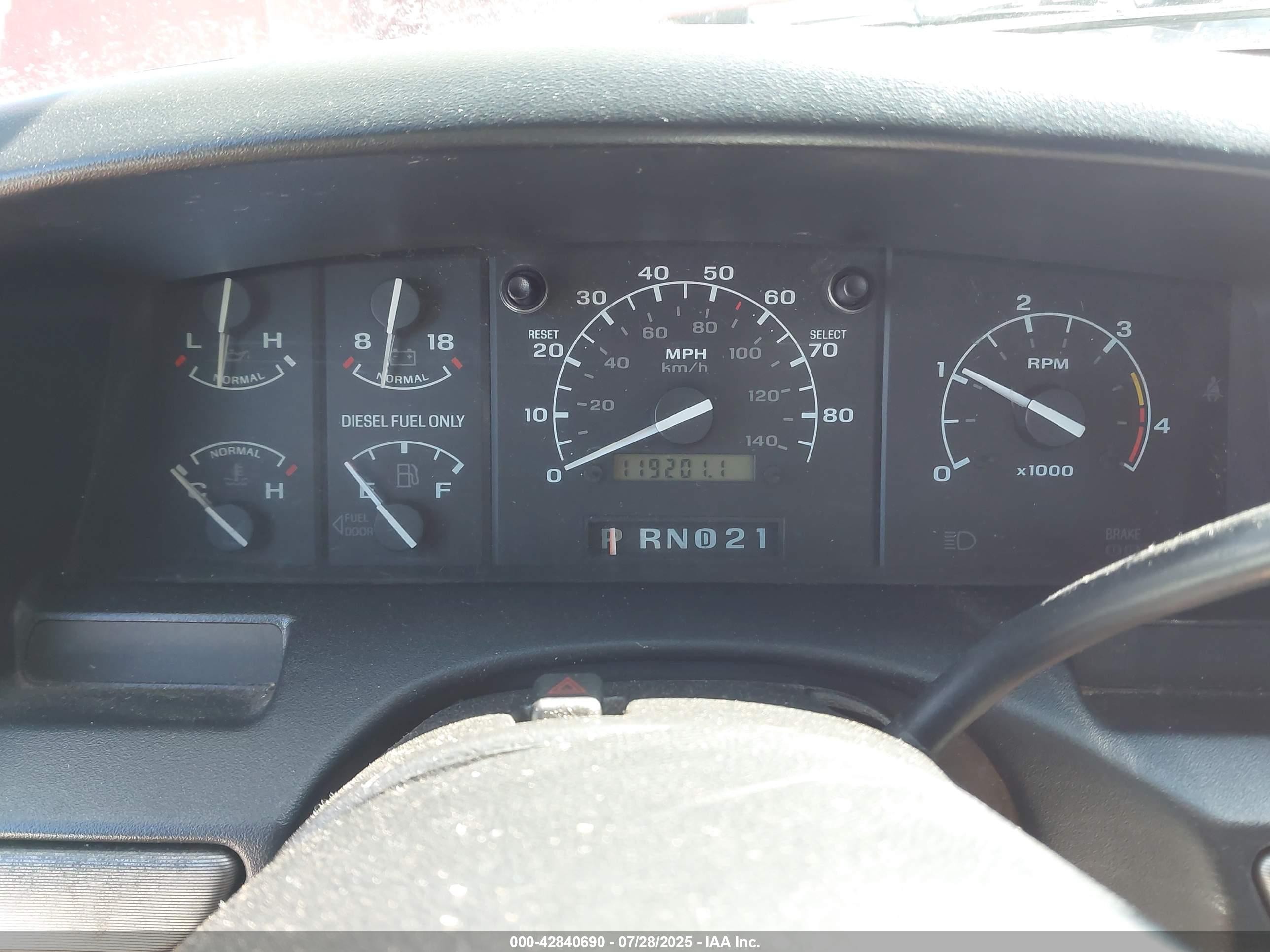 1993 Ford F250   Red vin: 1FTHX25M6PKA24095