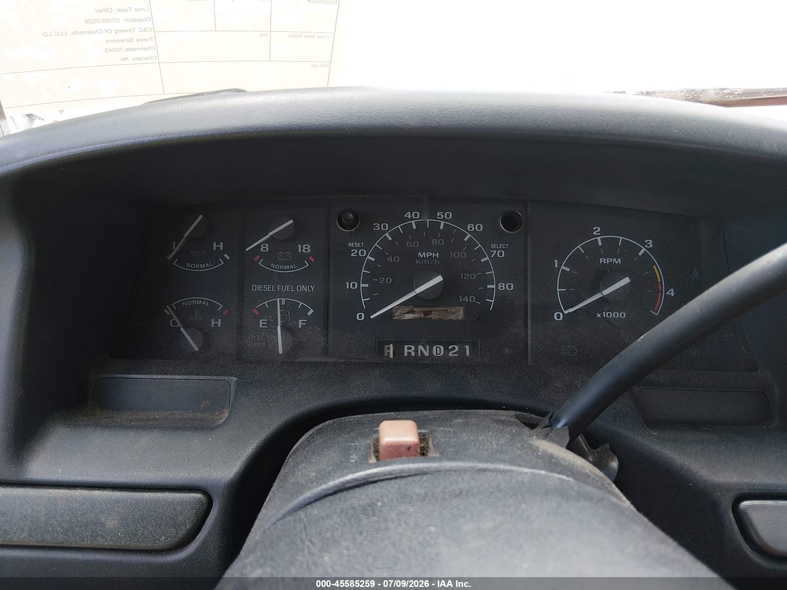 1993 Ford F250   Red vin: 1FTHX25M8PKB23808