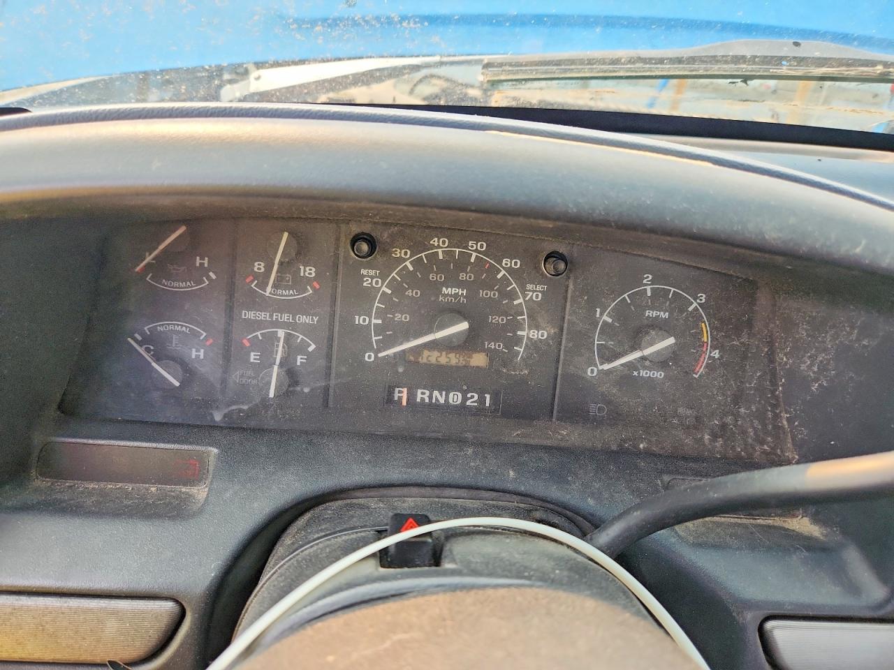 1993 Ford F250 Blue vin: 1FTHX25M9PKB14924