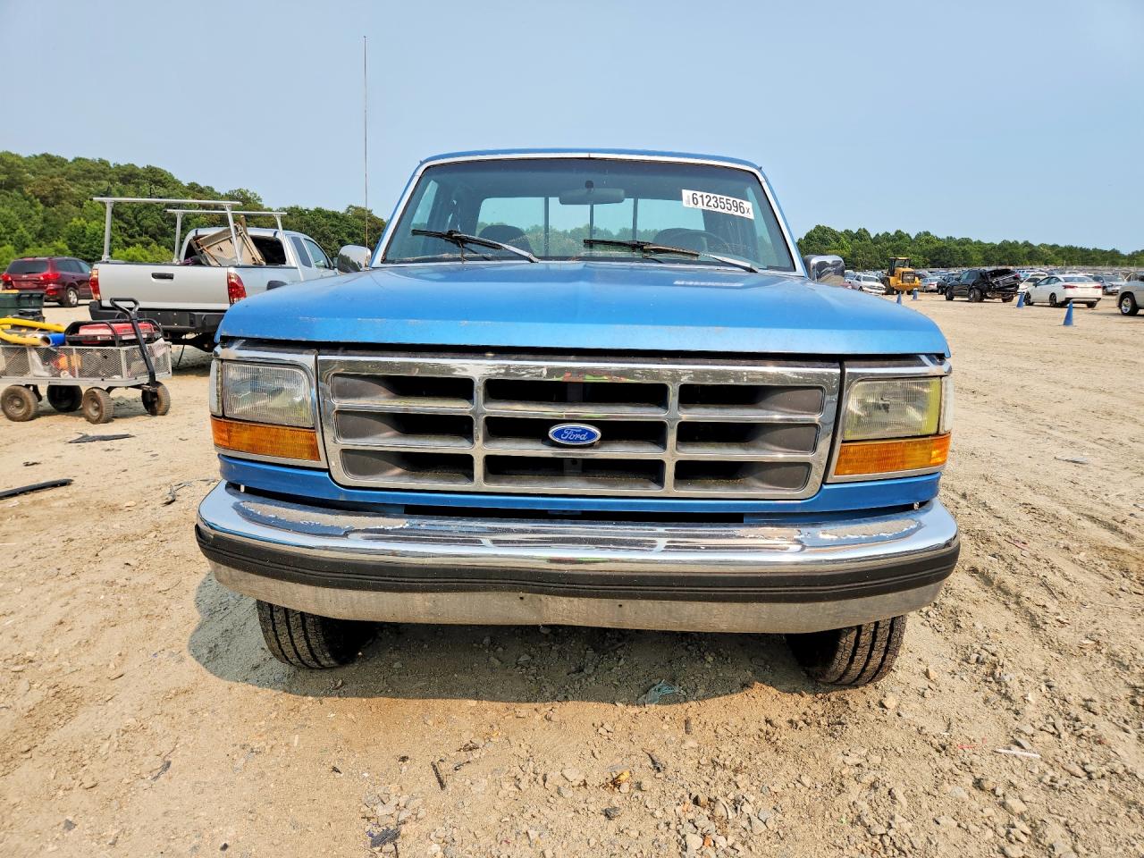 1993 Ford F250 Blue vin: 1FTHX25M9PKB14924