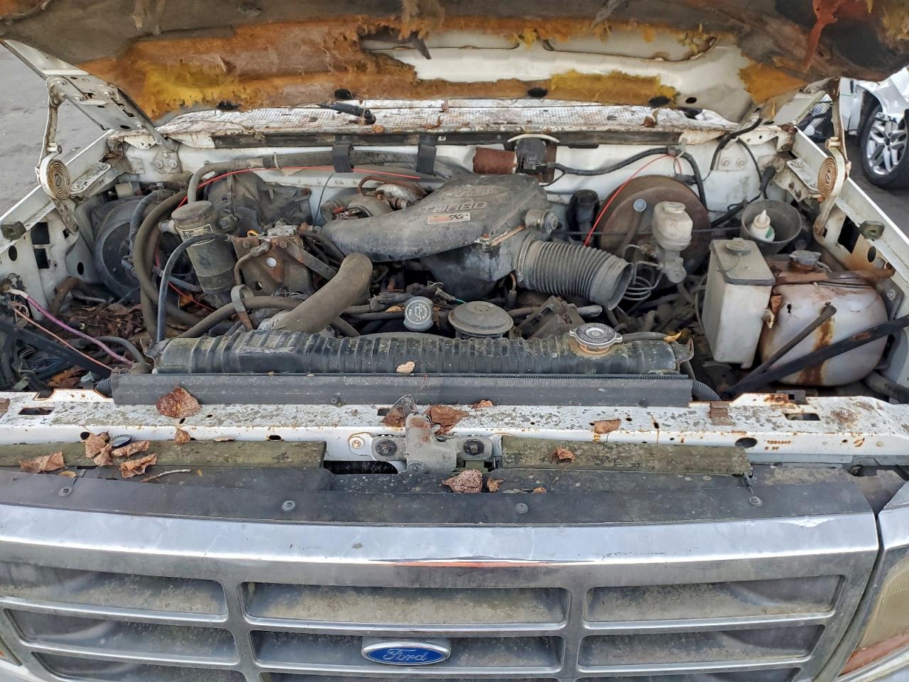 1993 Ford F250 White vin: 1FTHX26C8PKB98952