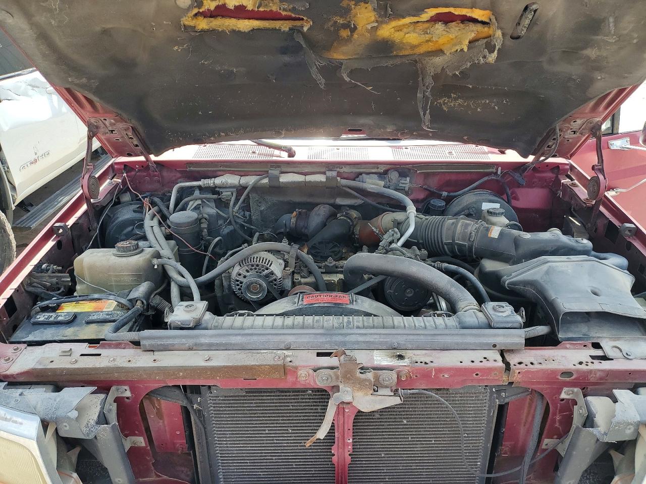 1995 Ford F250 Red vin: 1FTHX26F0SKB23259