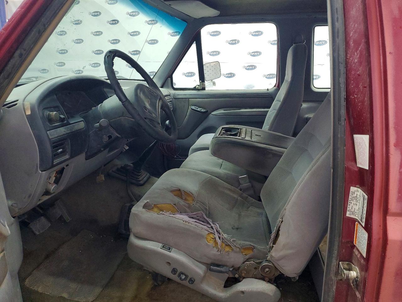 1995 Ford F250 Red vin: 1FTHX26F0SKB23259