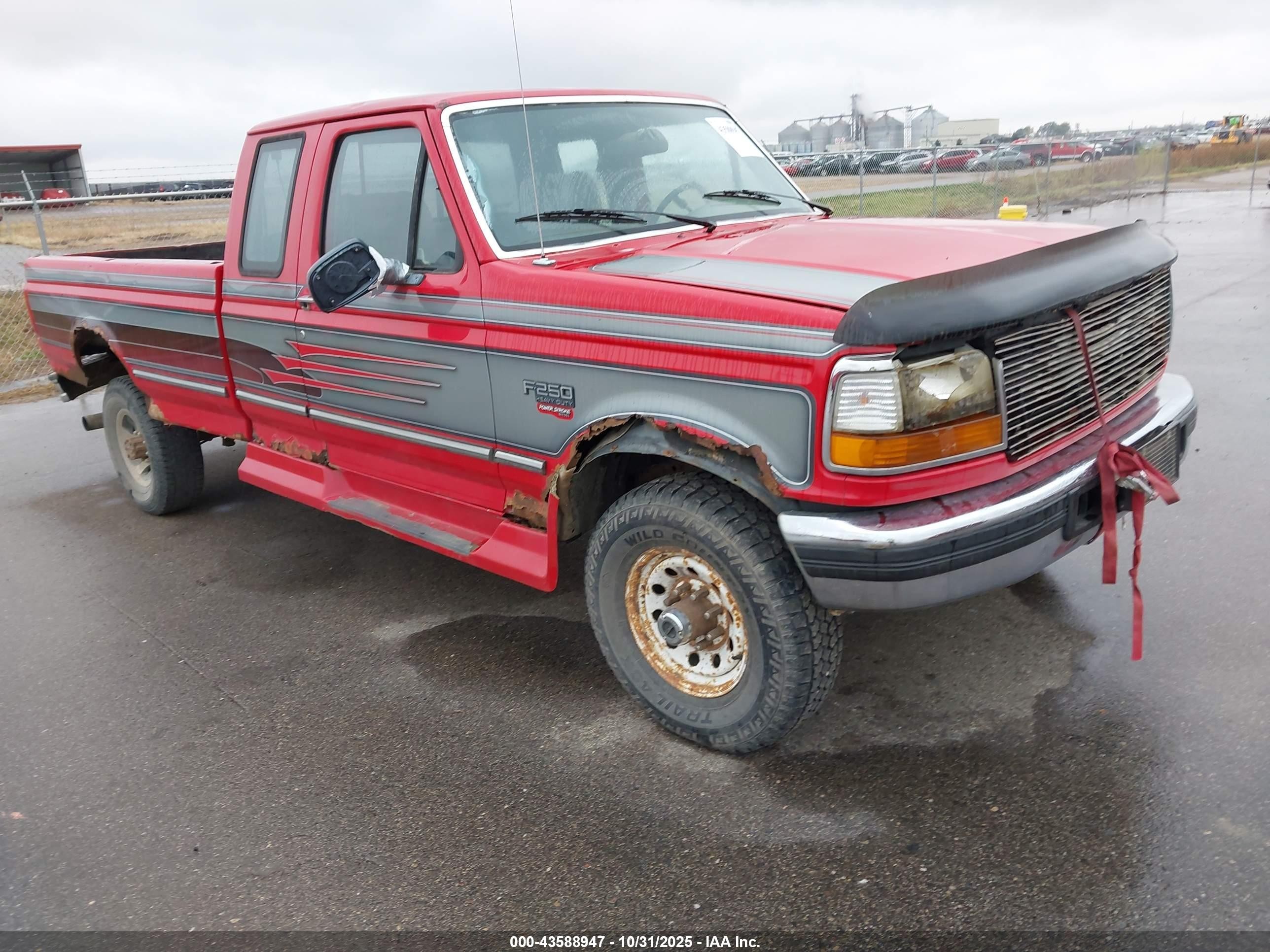 1997 Ford F250   Red vin: 1FTHX26F0VEB61528
