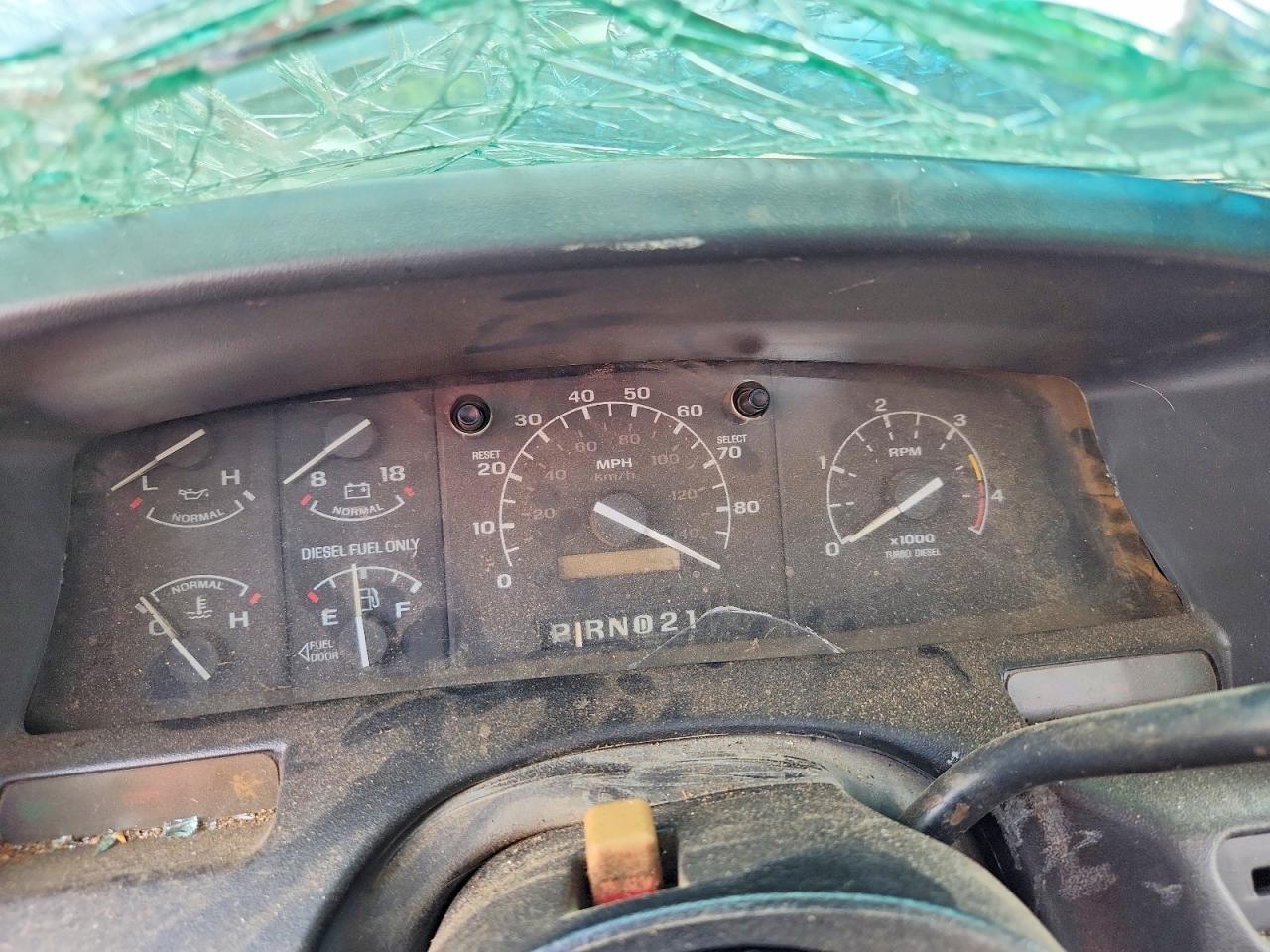 1997 Ford F250 Green vin: 1FTHX26F1VEA56142