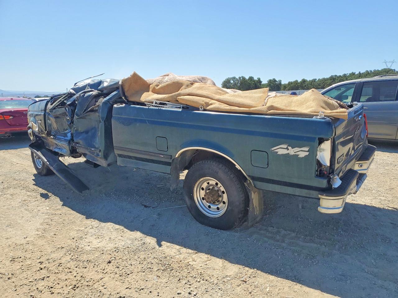 1997 Ford F250 Green vin: 1FTHX26F2VEA96617