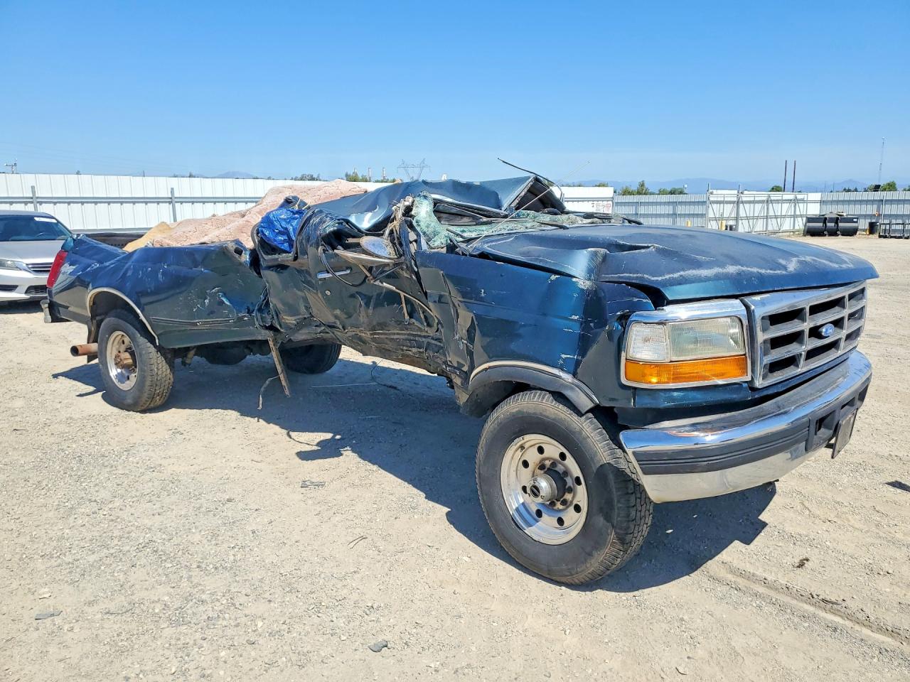 1997 Ford F250 Green vin: 1FTHX26F2VEA96617