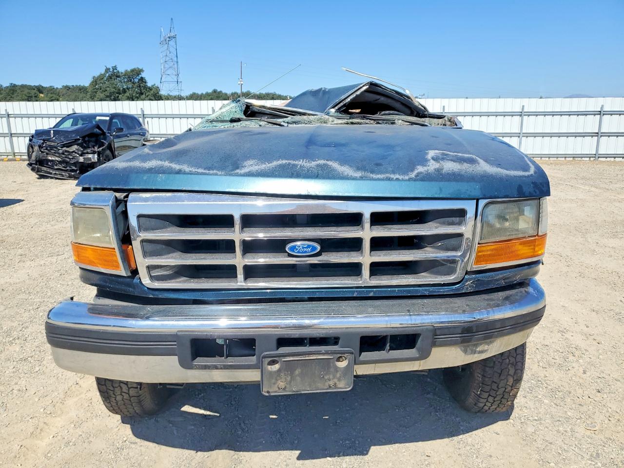 1997 Ford F250 Green vin: 1FTHX26F2VEA96617