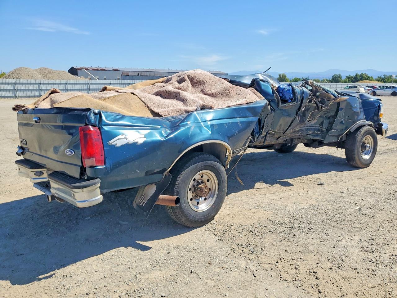1997 Ford F250 Green vin: 1FTHX26F2VEA96617