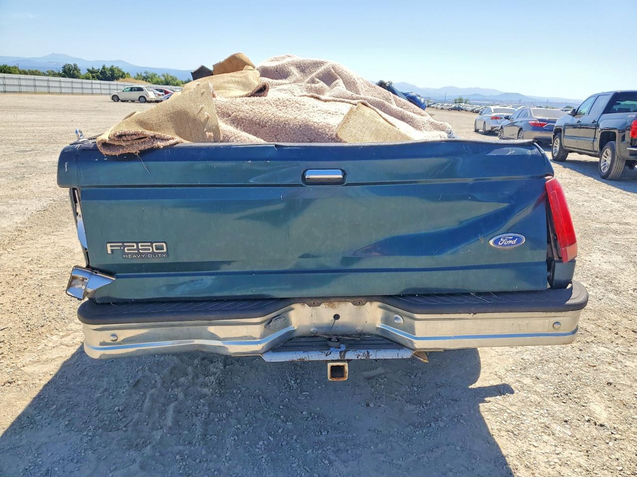 1997 Ford F250 Green vin: 1FTHX26F2VEA96617