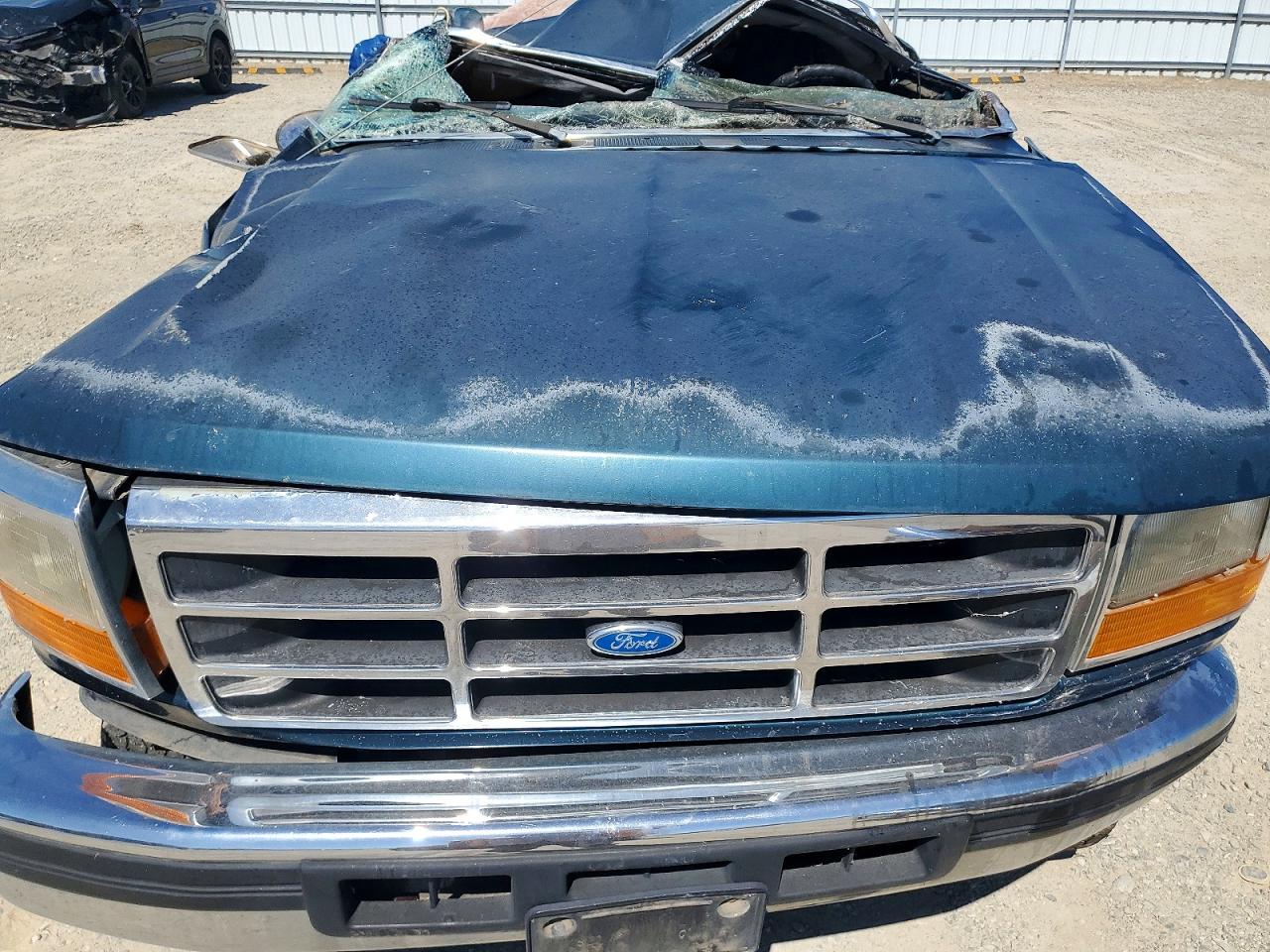 1997 Ford F250 Green vin: 1FTHX26F2VEA96617