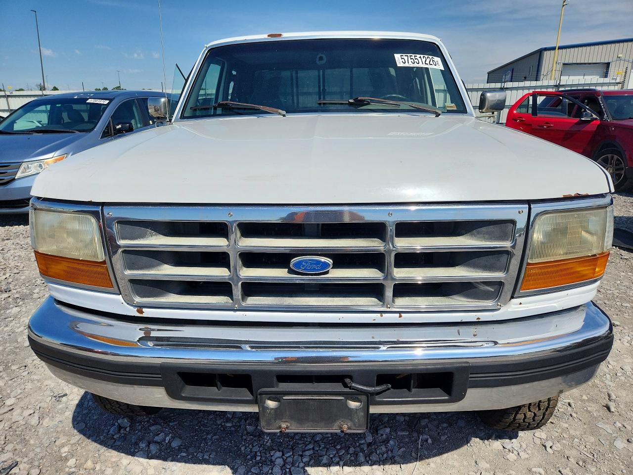 1996 Ford F250 White vin: 1FTHX26F5TEB41093