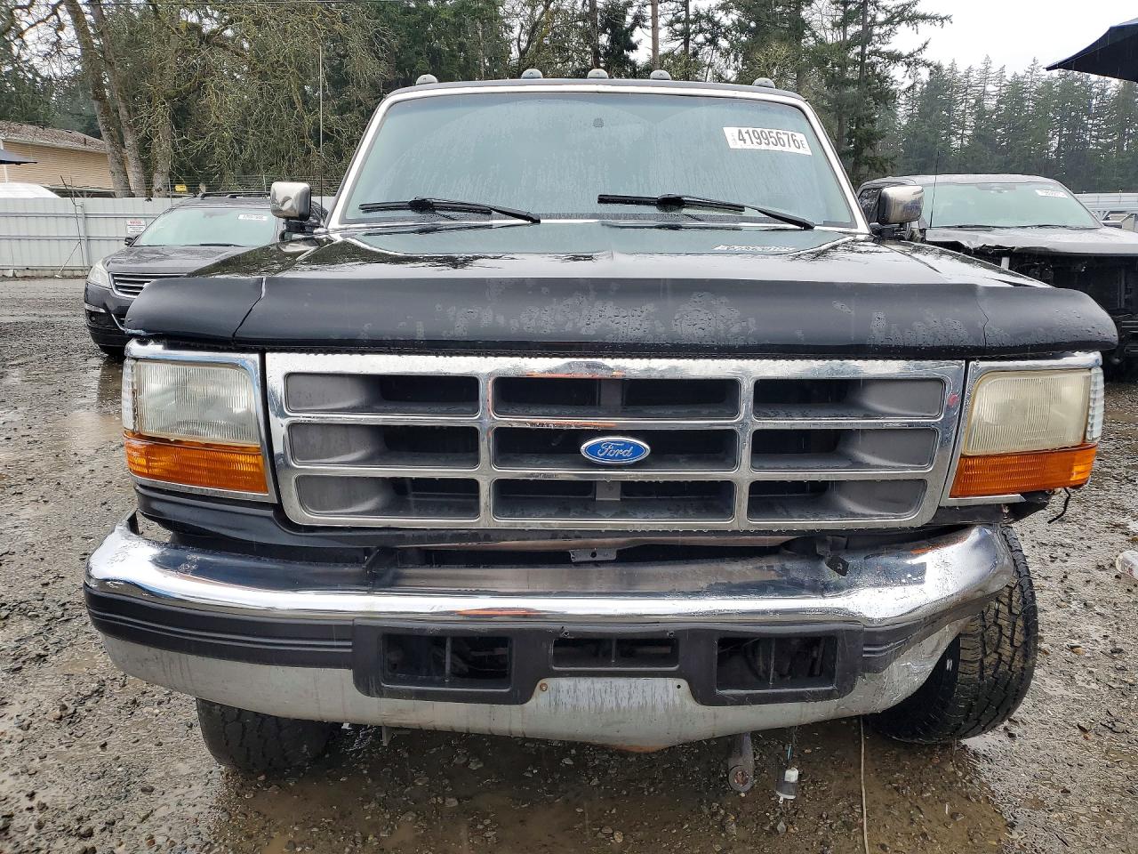 1996 Ford F250 Black vin: 1FTHX26F5TEB69198