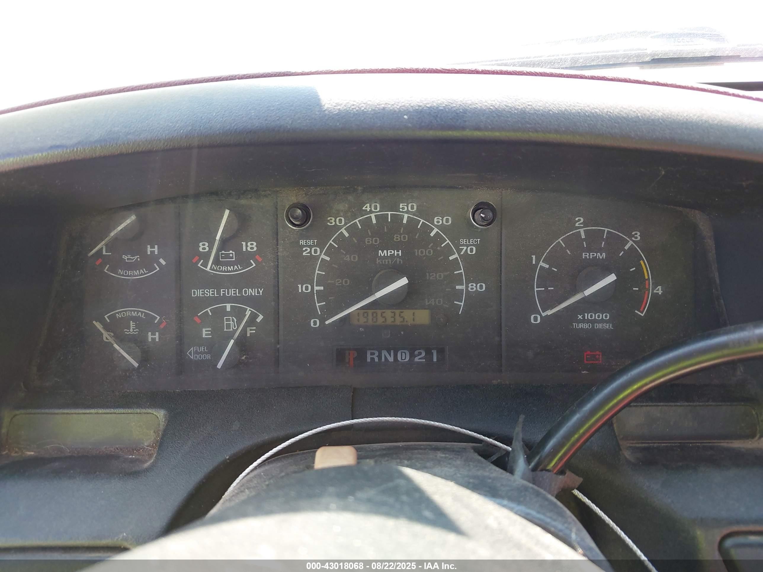 1997 Ford F-250 Xl White vin: 1FTHX26F5VEB38357