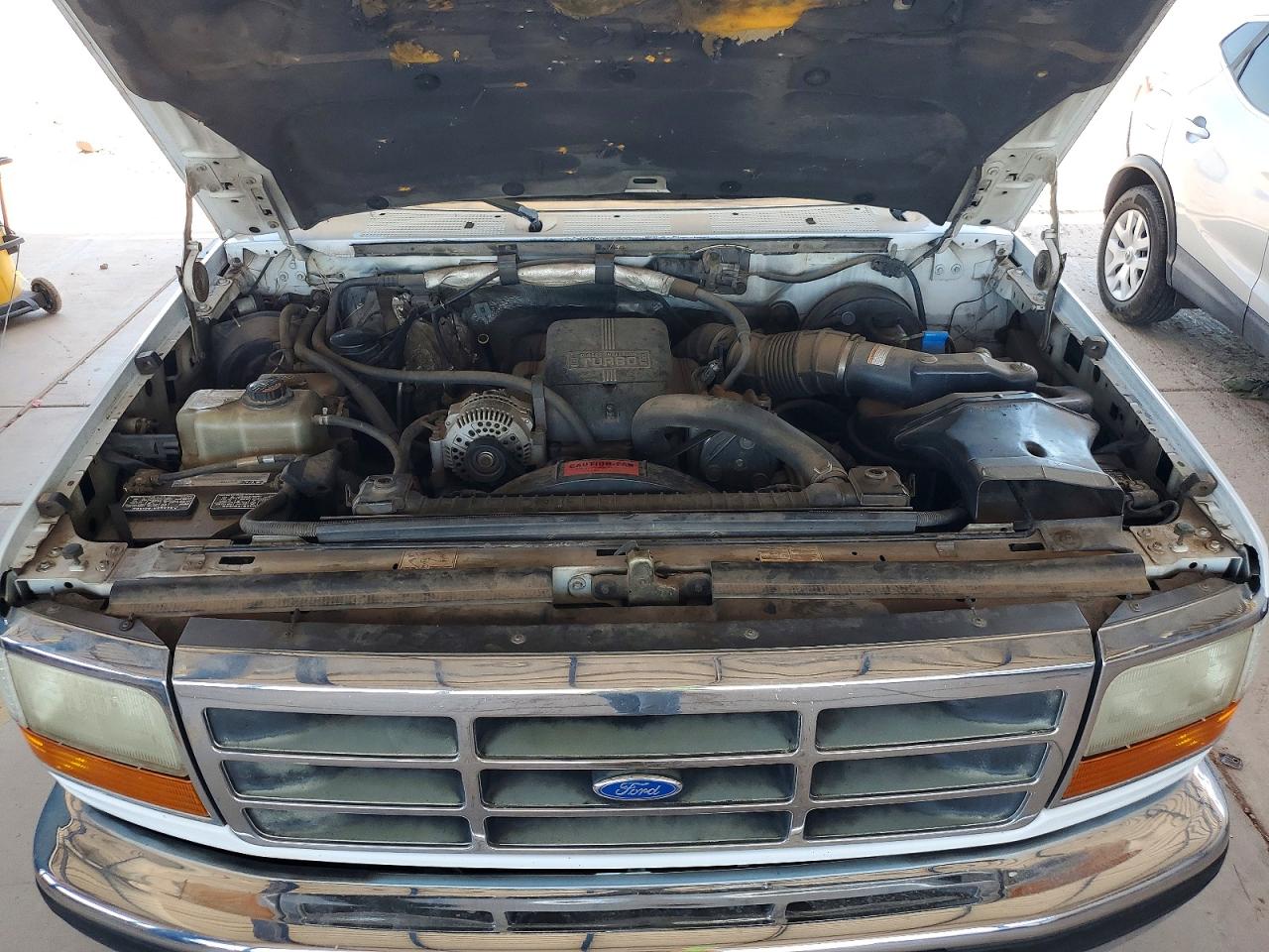 1996 Ford F250 White vin: 1FTHX26F6TEA21349