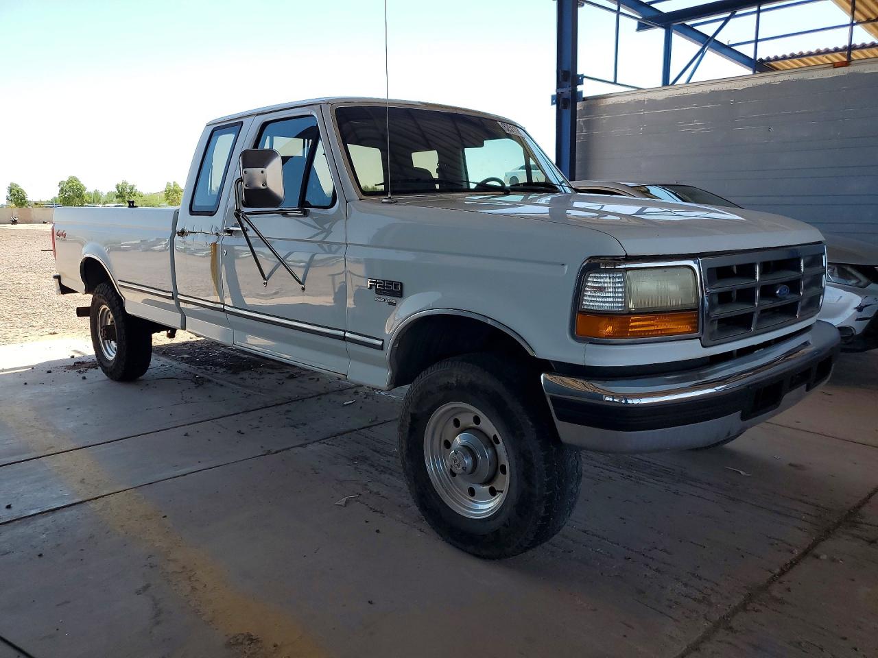 1996 Ford F250 White vin: 1FTHX26F6TEA21349