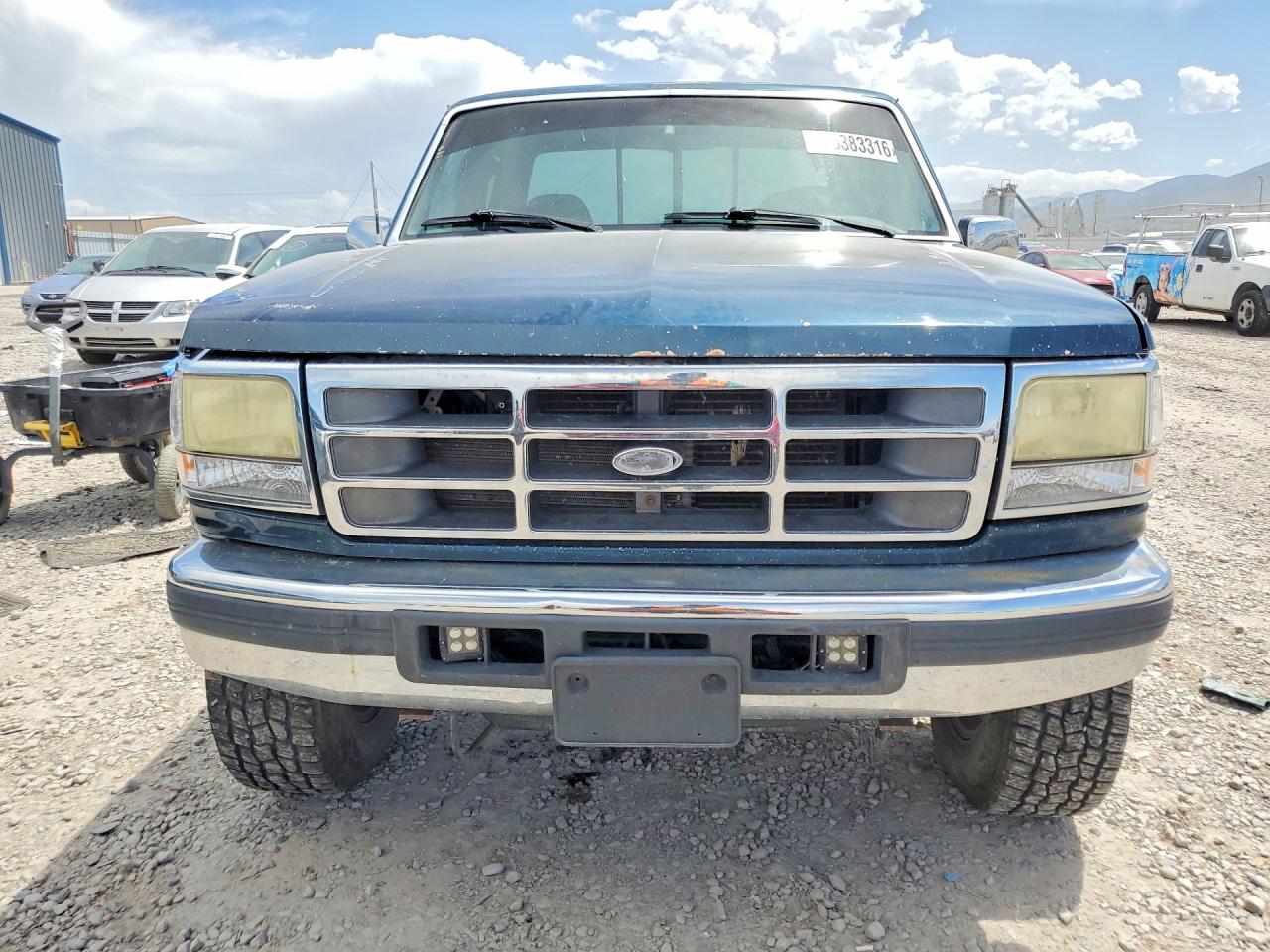 1996 Ford F250 Blue vin: 1FTHX26F7TEB54394