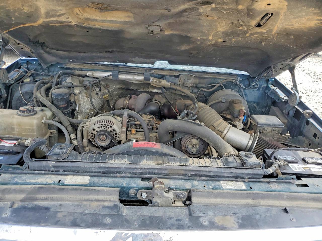 1996 Ford F250 Blue vin: 1FTHX26F7TEB54394