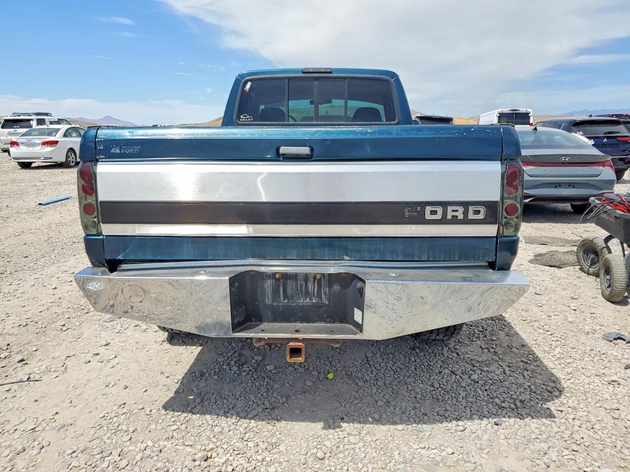 1996 Ford F250 Blue vin: 1FTHX26F7TEB54394