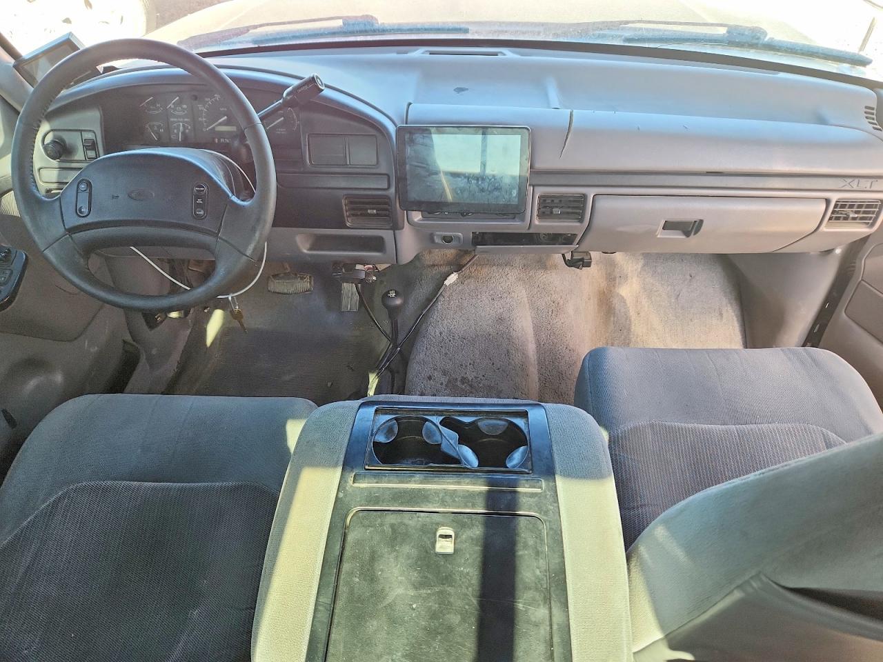 1996 Ford F250 Blue vin: 1FTHX26F7TEB54394