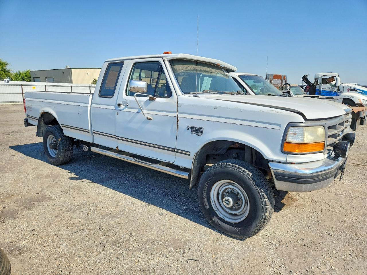 1997 Ford F250 White vin: 1FTHX26F7VEB52857