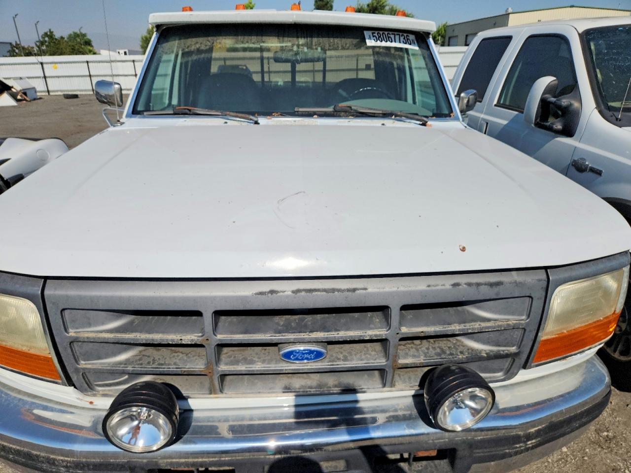 1997 Ford F250 White vin: 1FTHX26F7VEB52857