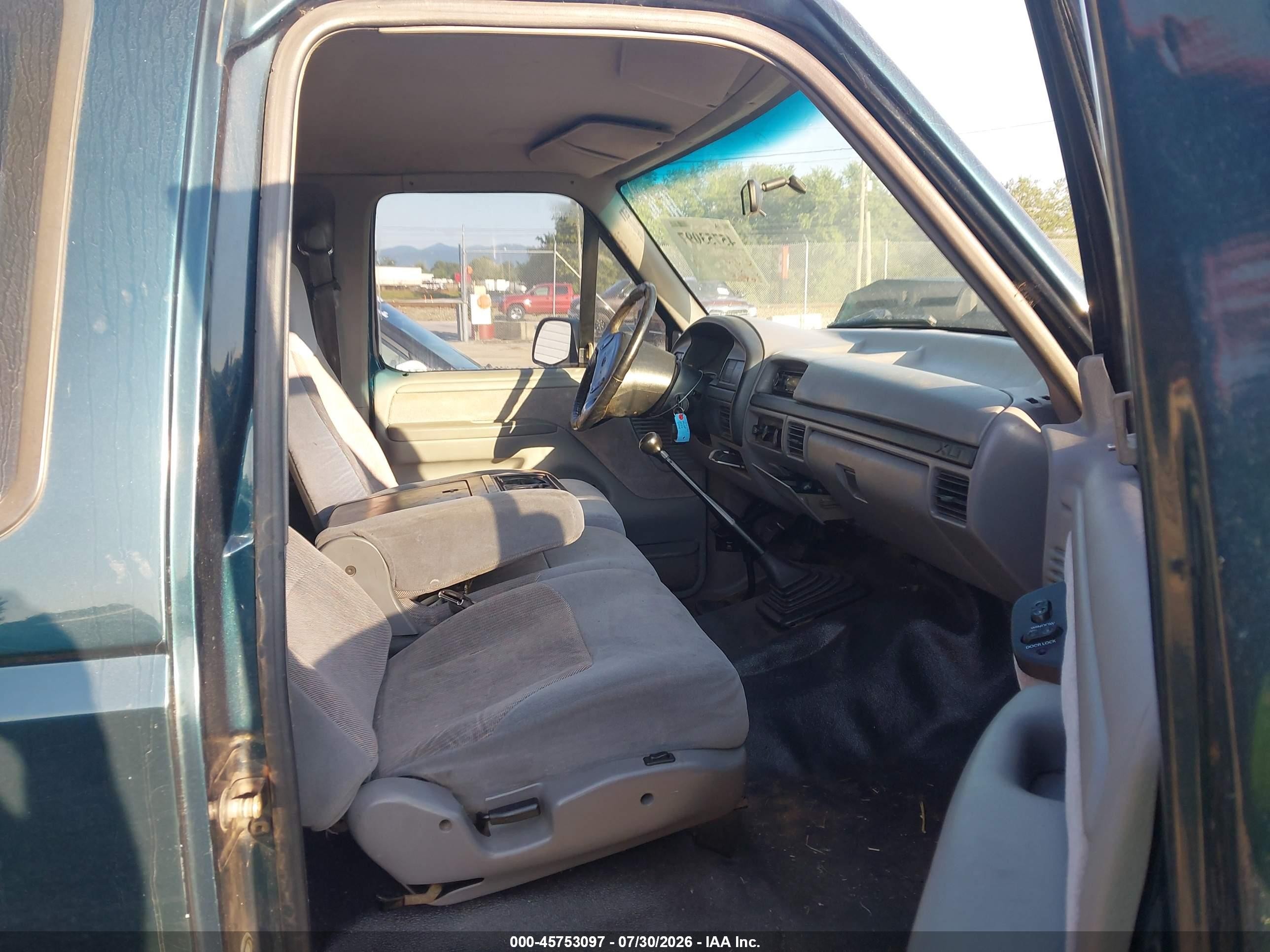 1997 Ford F-250 Hd Xl Green vin: 1FTHX26F7VEC46172