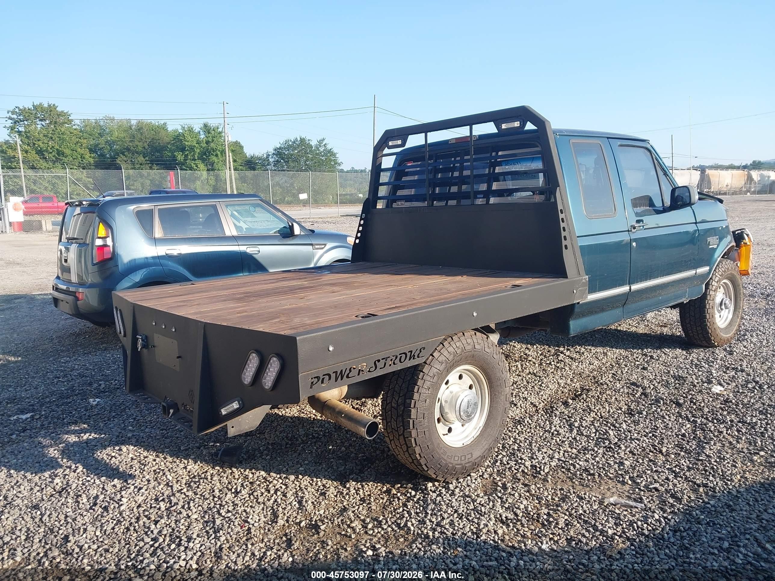 1997 Ford F-250 Hd Xl Green vin: 1FTHX26F7VEC46172