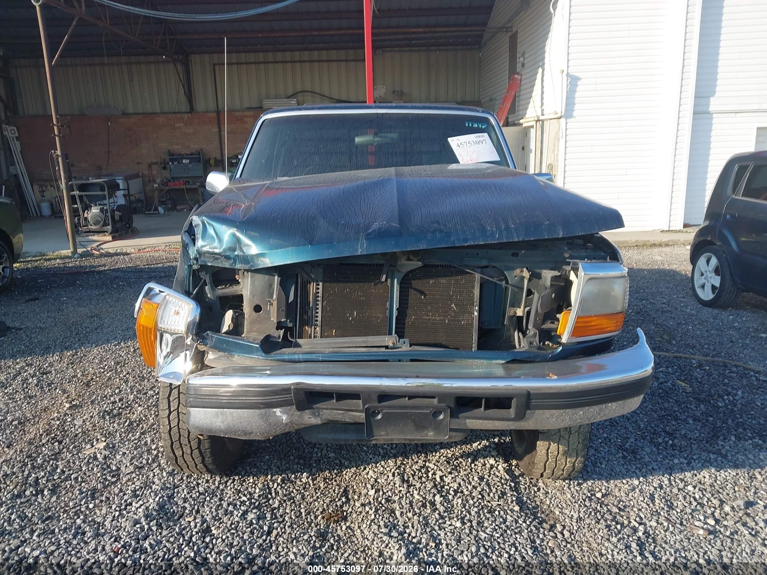 1997 Ford F-250 Hd Xl Green vin: 1FTHX26F7VEC46172