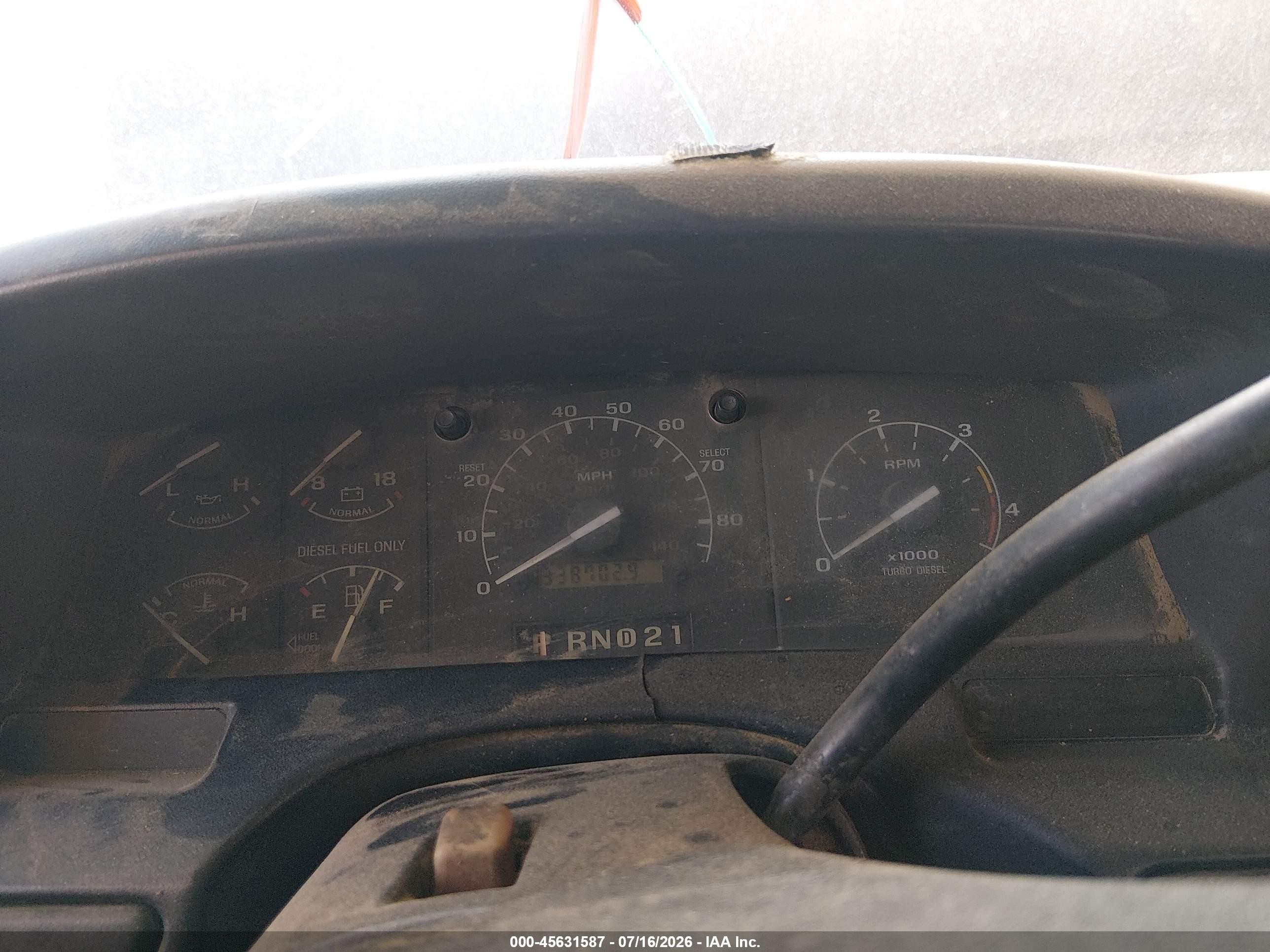 1996 Ford F250   Brown vin: 1FTHX26F8TEB67607