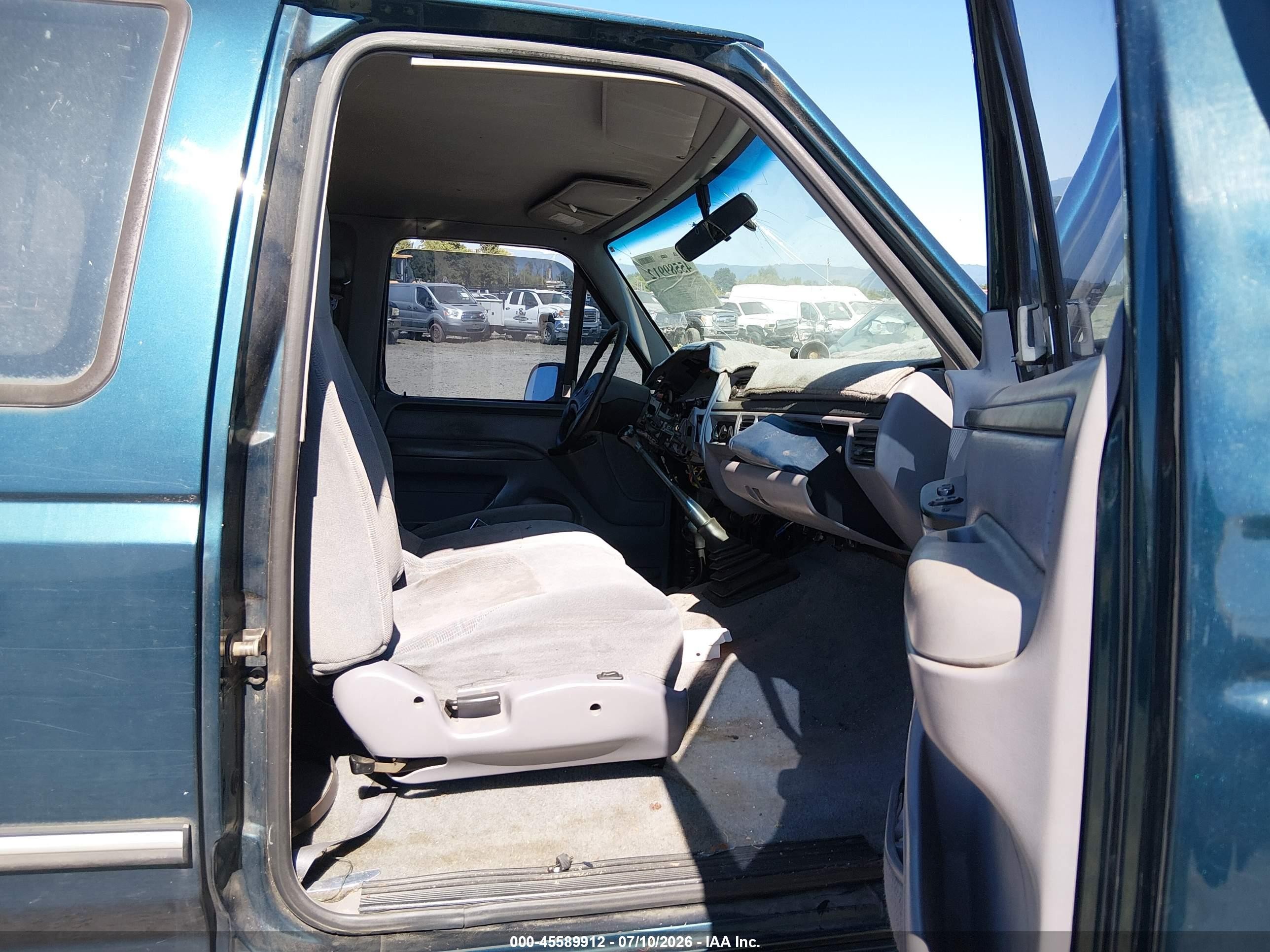 1997 Ford F-250 Hd Xl Green vin: 1FTHX26F8VEA47082