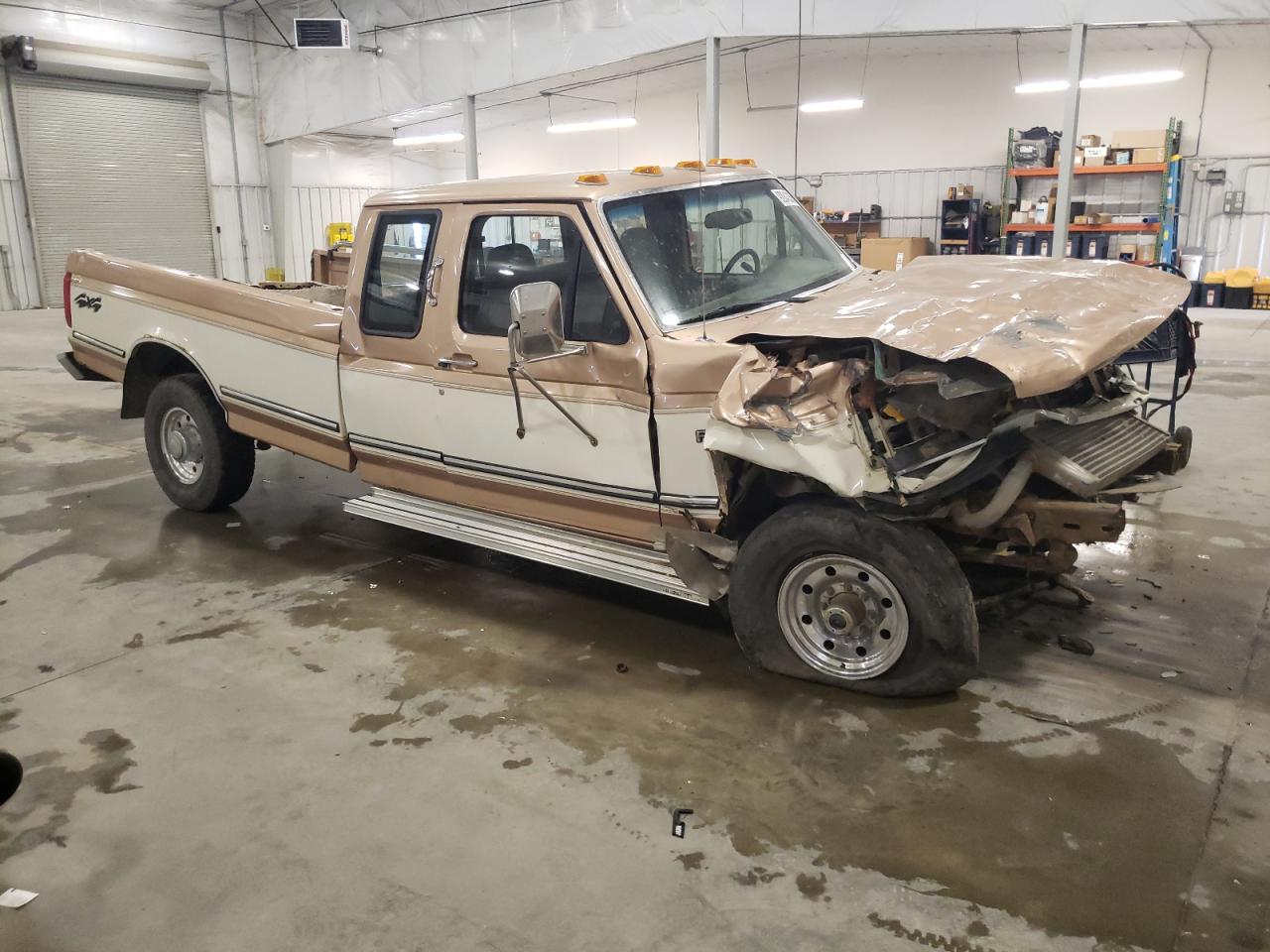 1995 Ford F250 Tan vin: 1FTHX26F9SKB20683