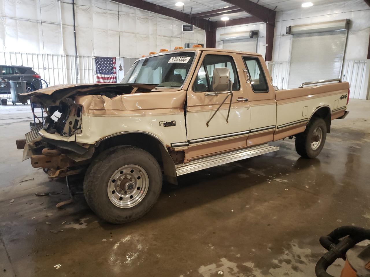 1995 Ford F250 Tan vin: 1FTHX26F9SKB20683