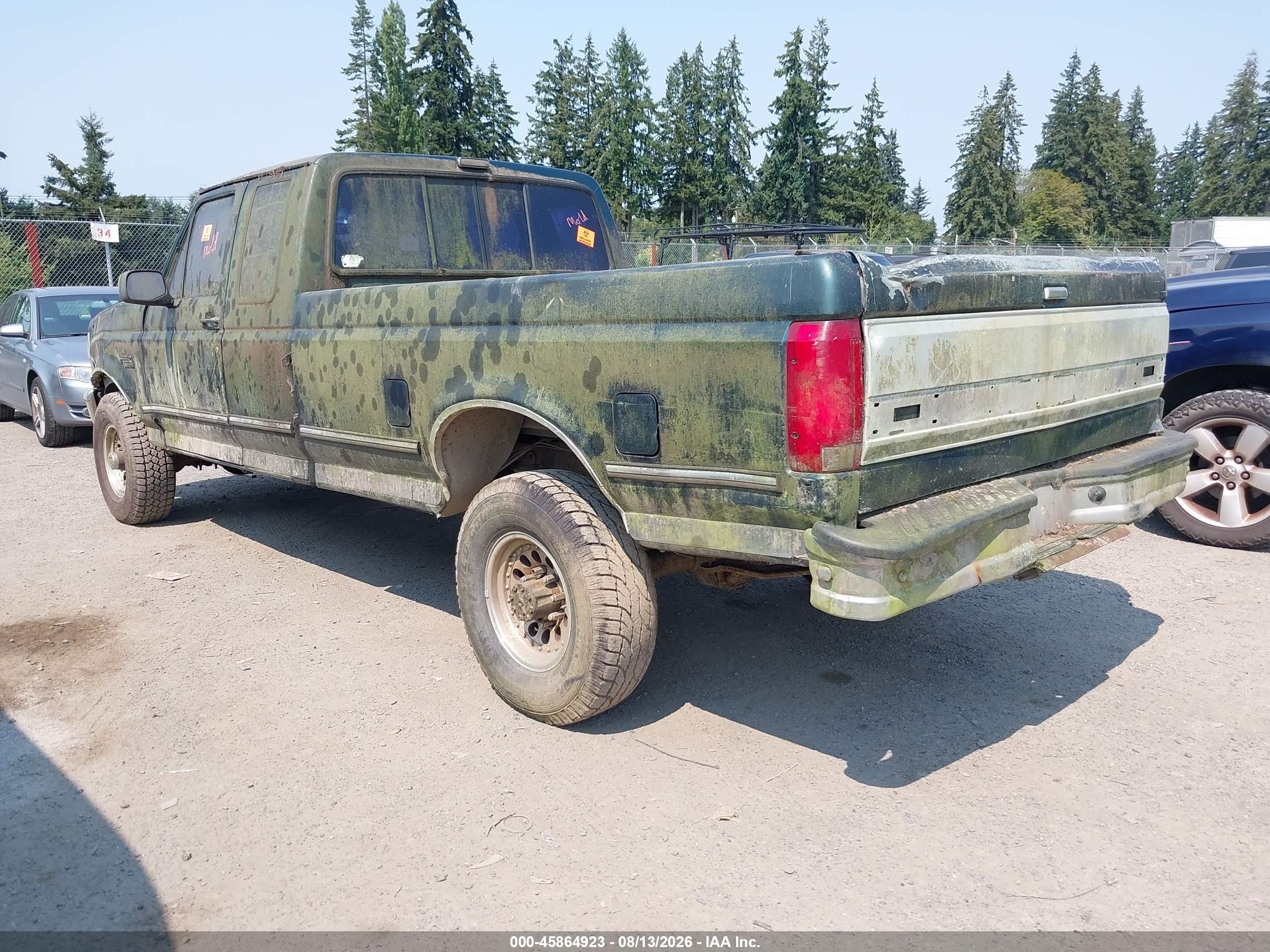 1993 Ford F250   Зеленый vin: 1FTHX26G0PKB77953