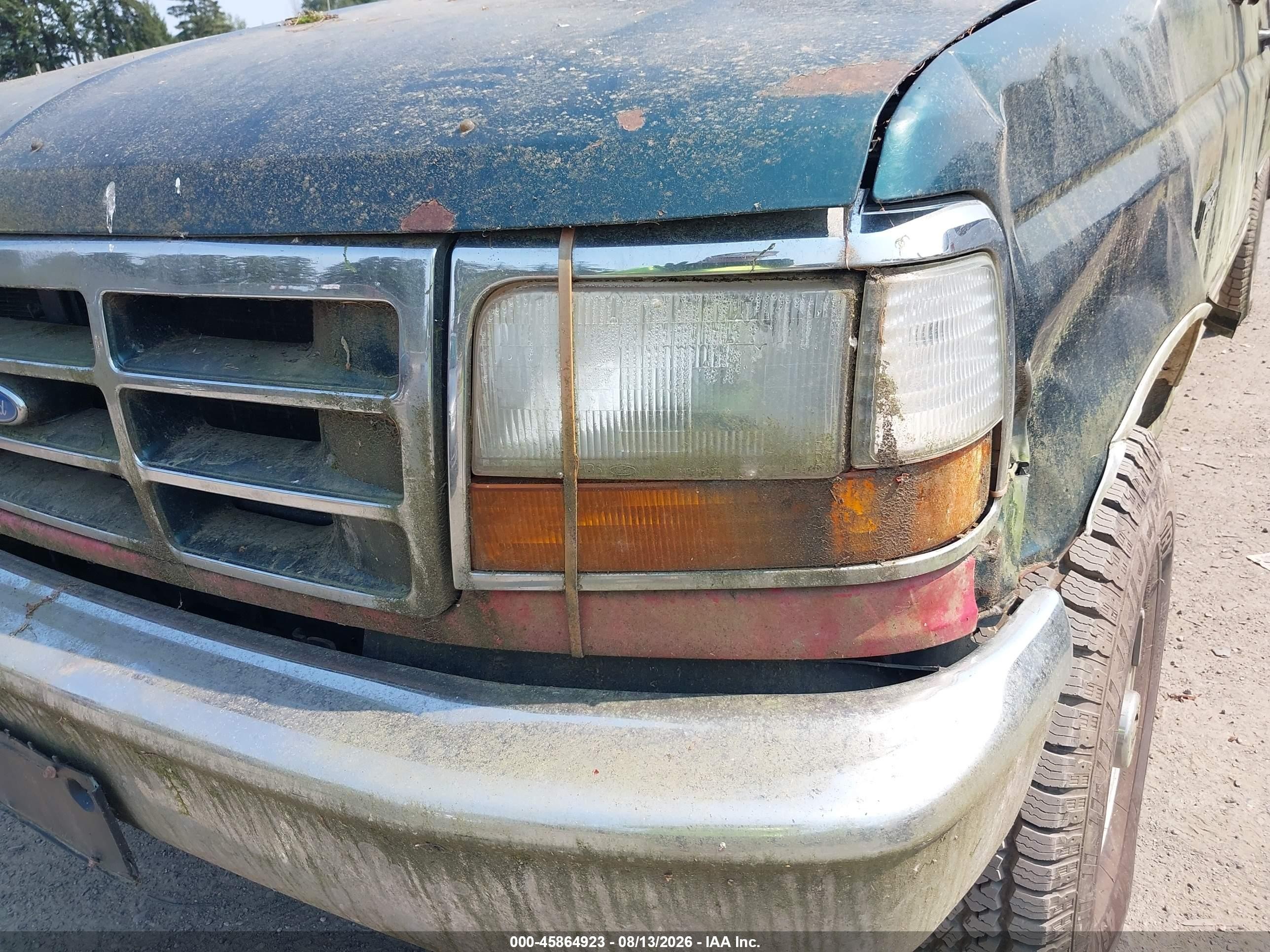 1993 Ford F250   Зеленый vin: 1FTHX26G0PKB77953