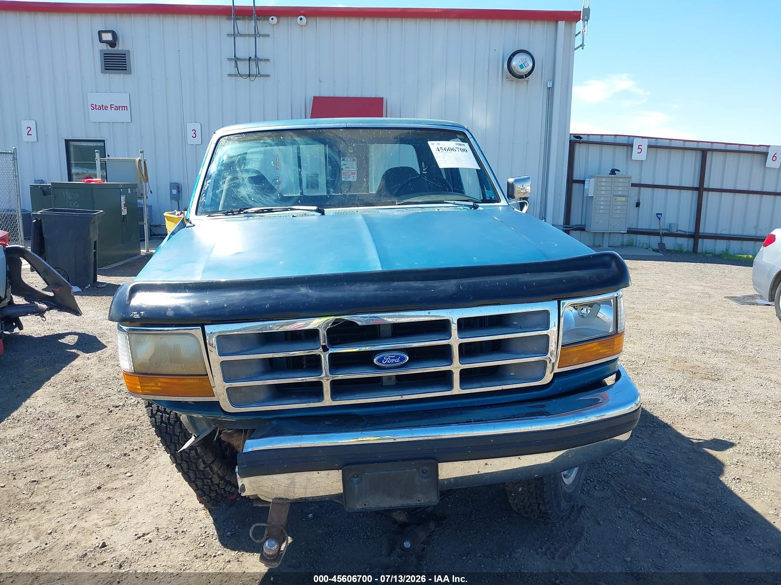 1993 Ford F250   Green vin: 1FTHX26G4PKB77745