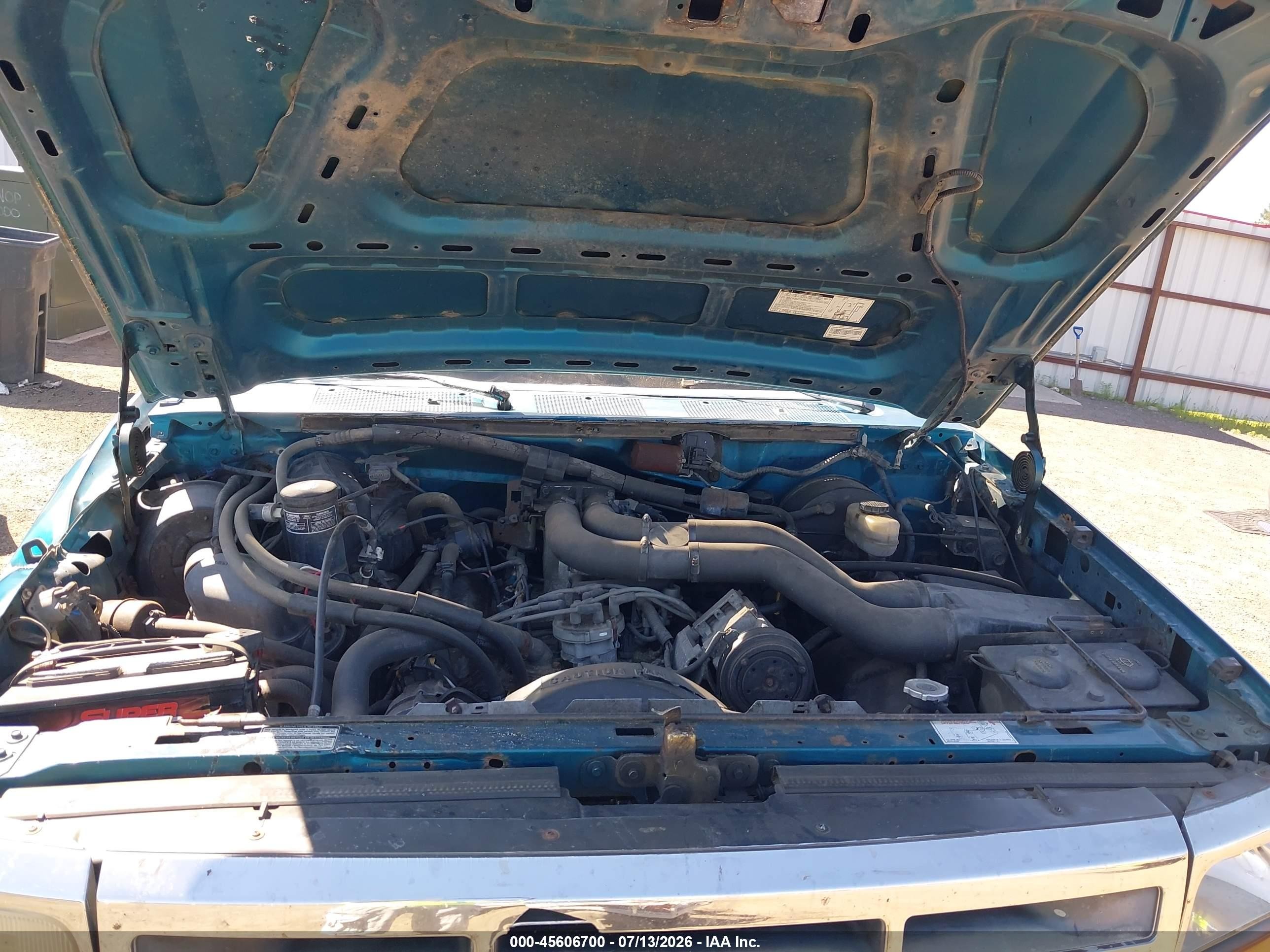 1993 Ford F250   Green vin: 1FTHX26G4PKB77745