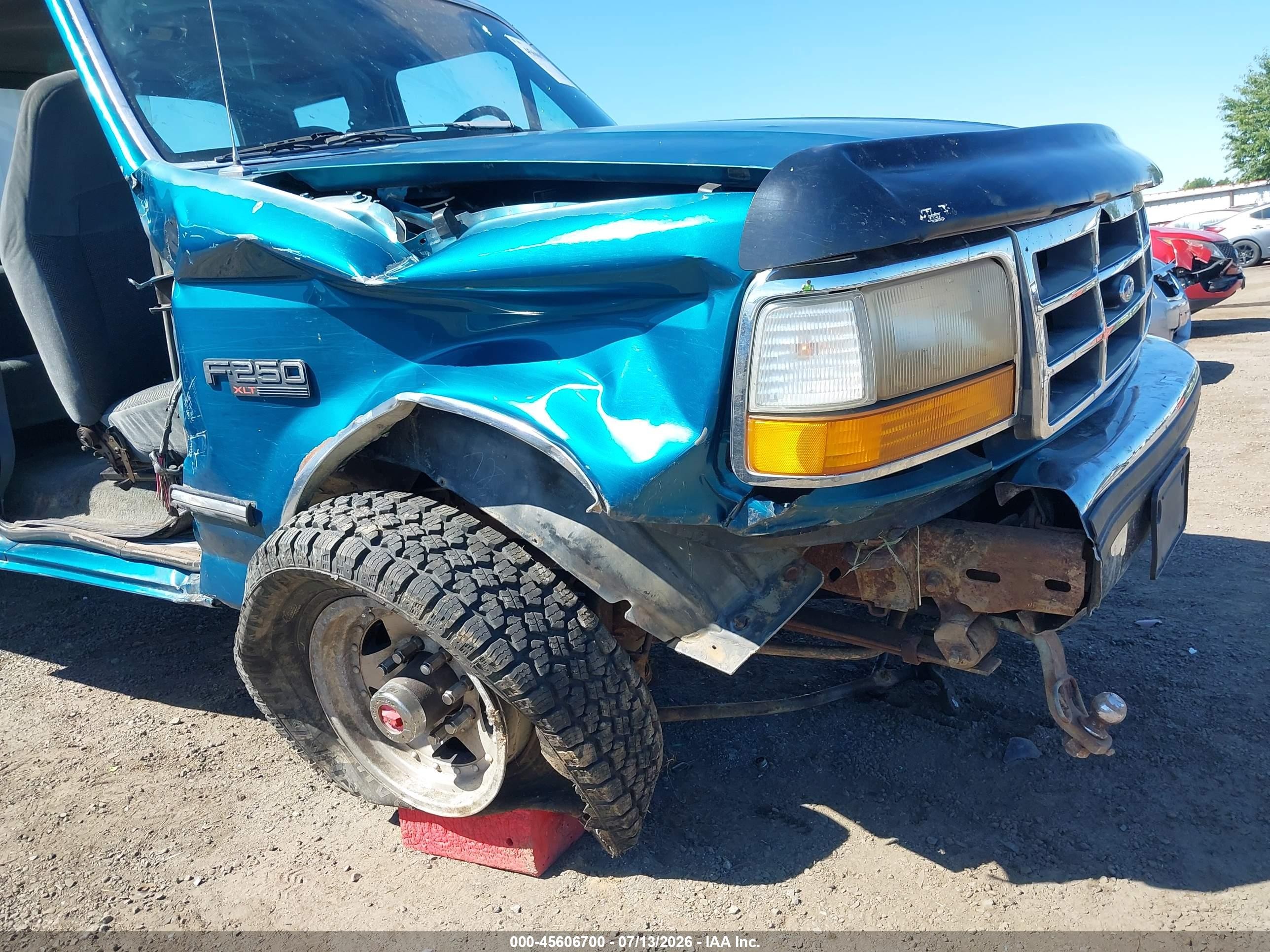 1993 Ford F250   Green vin: 1FTHX26G4PKB77745
