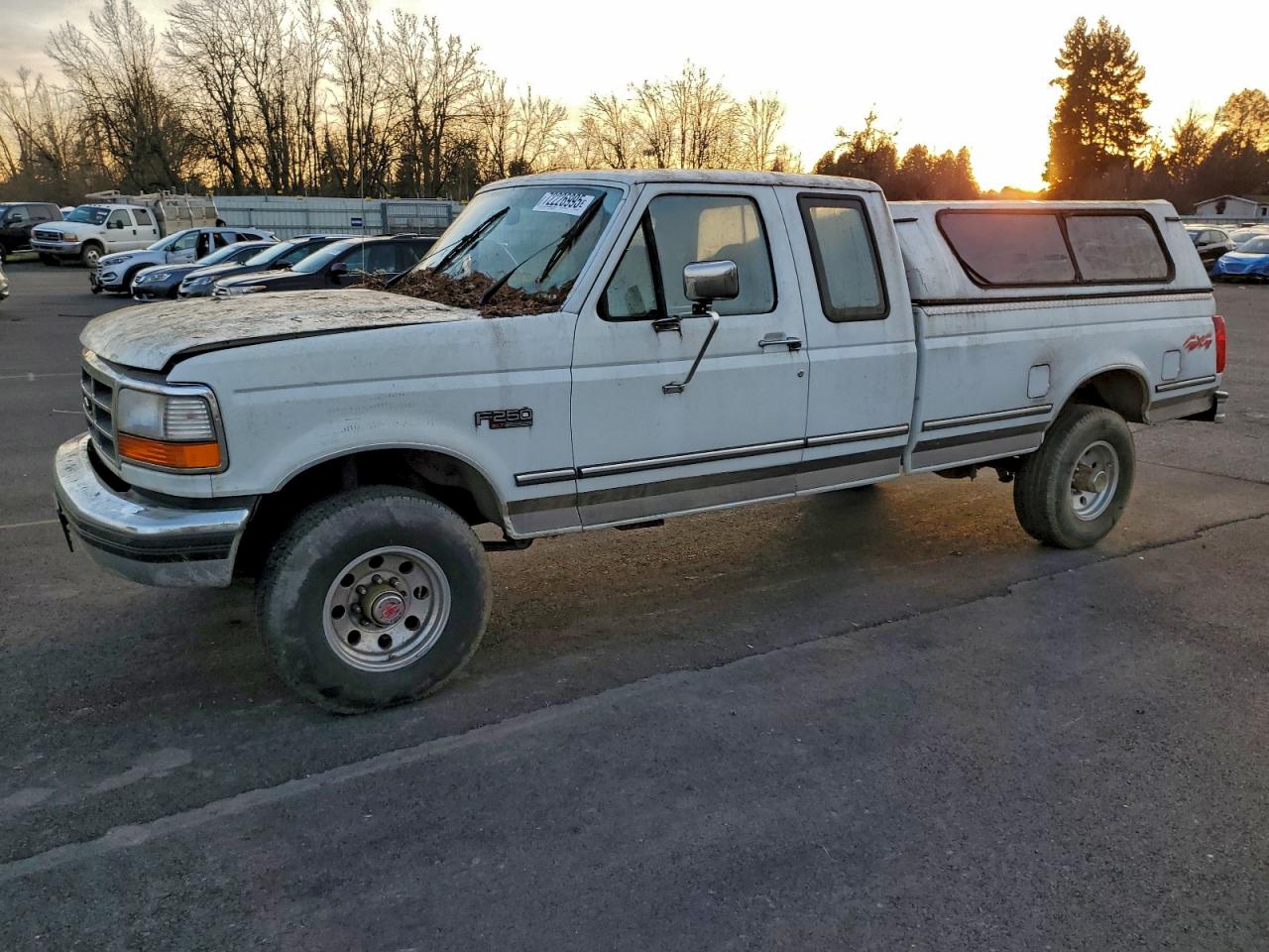 1993 Ford F250 Белый vin: 1FTHX26G5PKA75984
