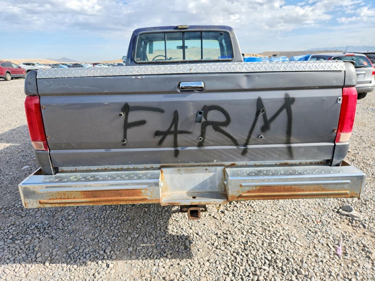 1993 Ford F250 Blue vin: 1FTHX26G5PKB14752