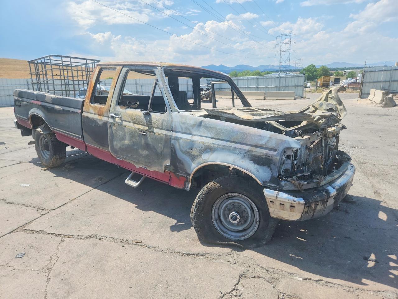 1992 Ford F250 Burn vin: 1FTHX26G6NKA00854