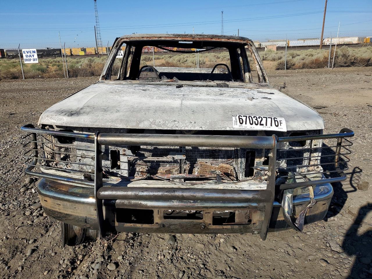 1996 Ford F250 Super Duty Пожар vin: 1FTHX26G9TEA45170