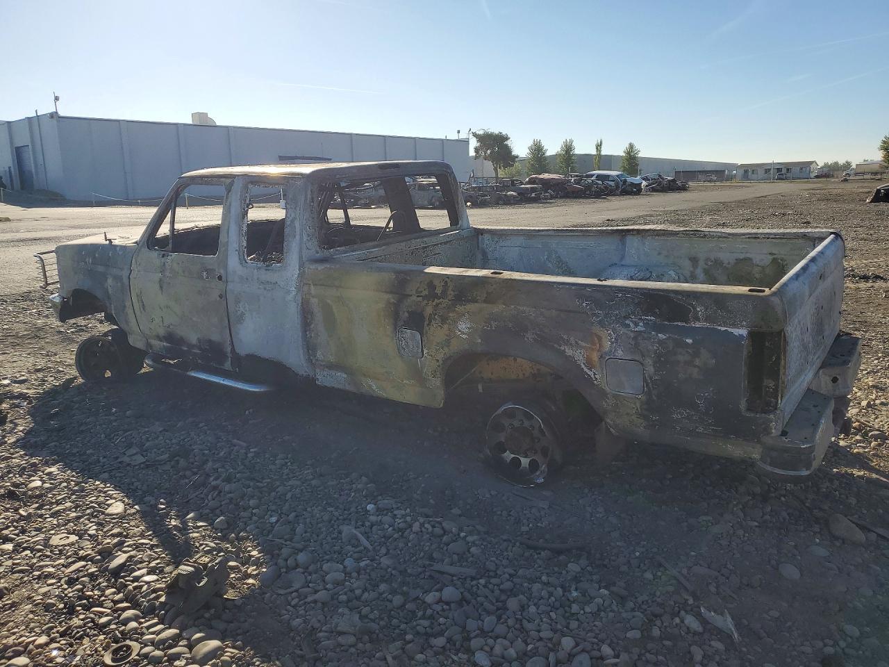 1996 Ford F250 Super Duty Пожар vin: 1FTHX26G9TEA45170