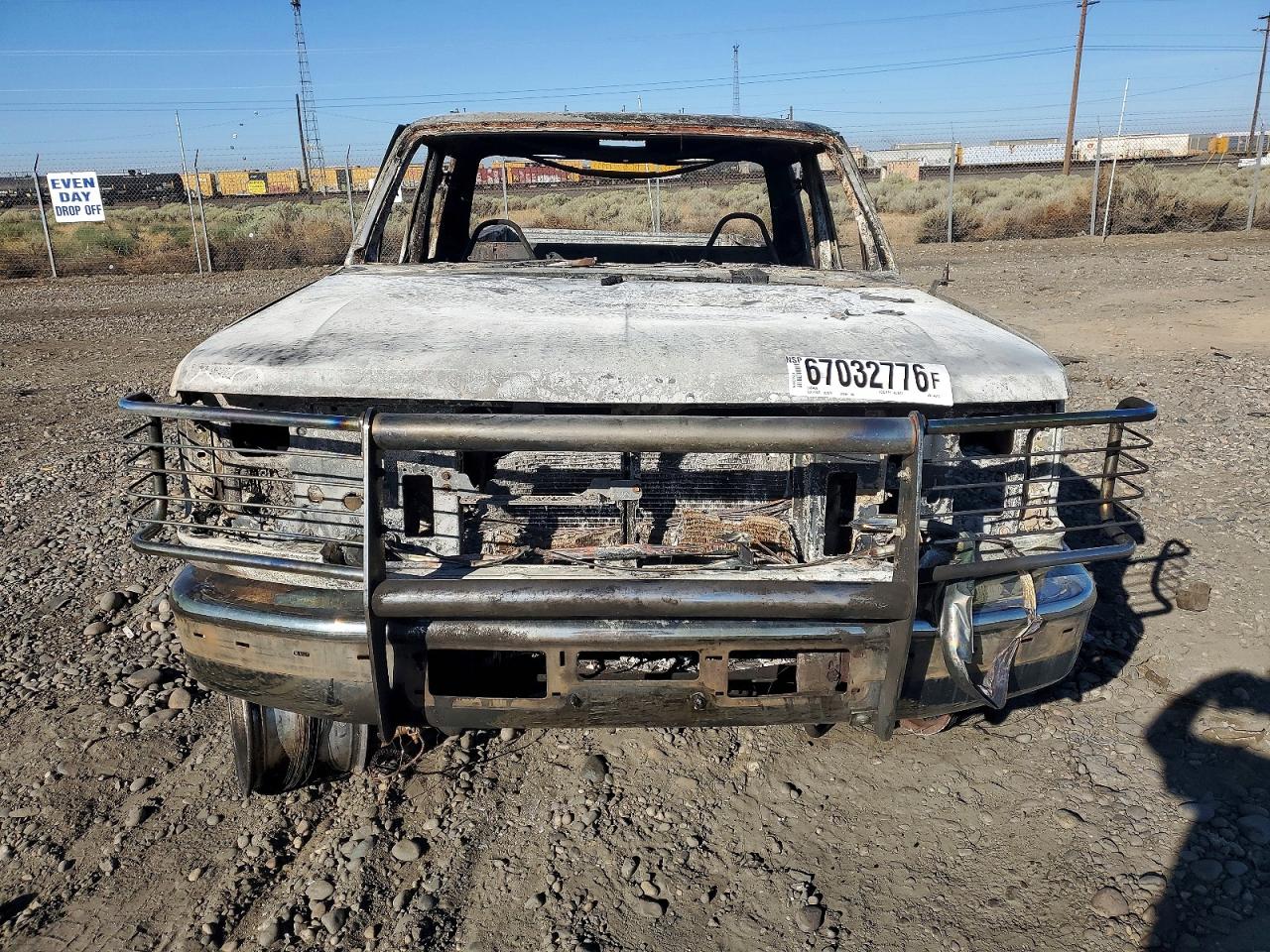 1996 Ford F250 Super Duty Пожар vin: 1FTHX26G9TEA45170