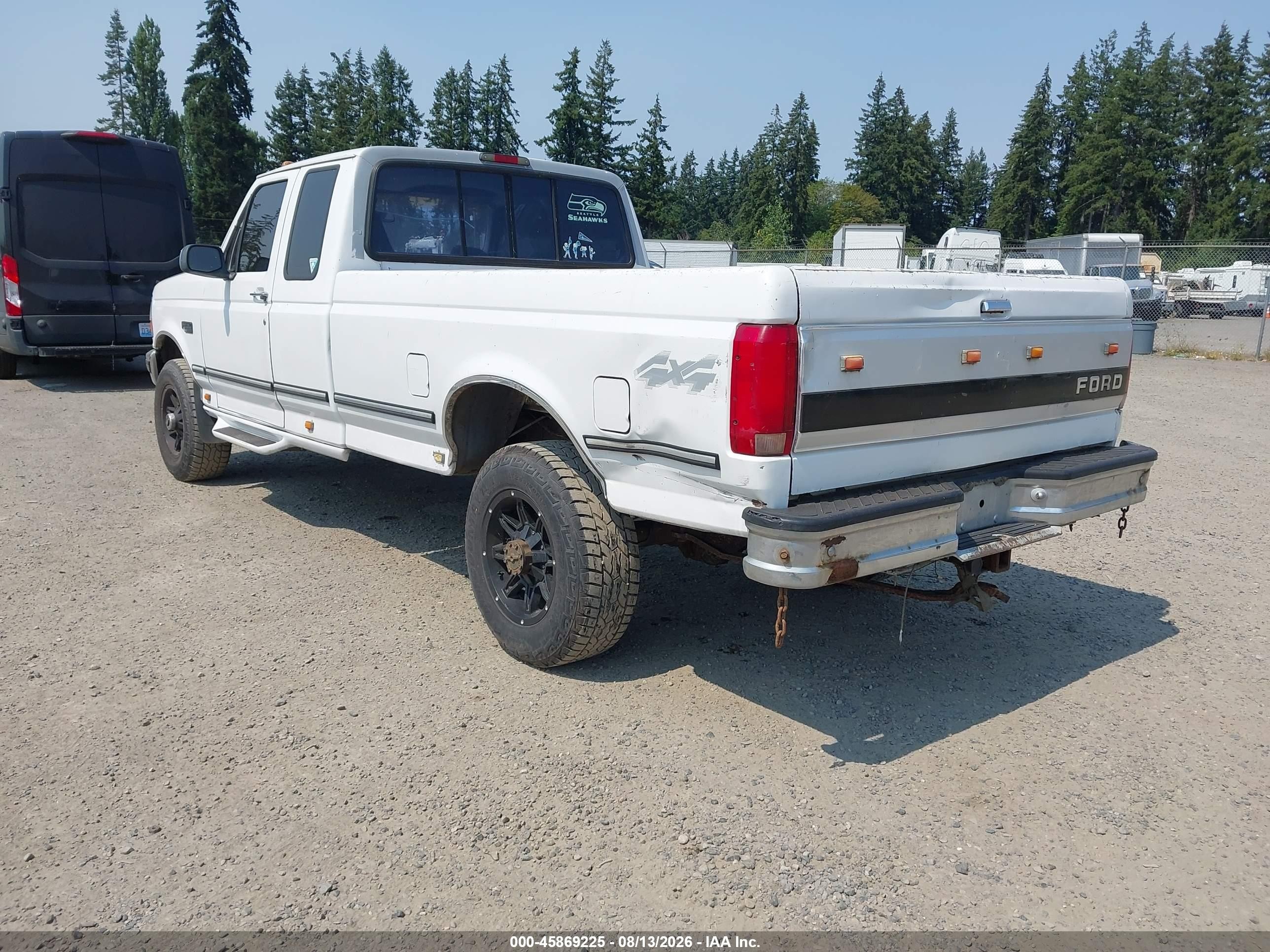 1995 Ford F250 Белый vin: 1FTHX26GXSKA39751
