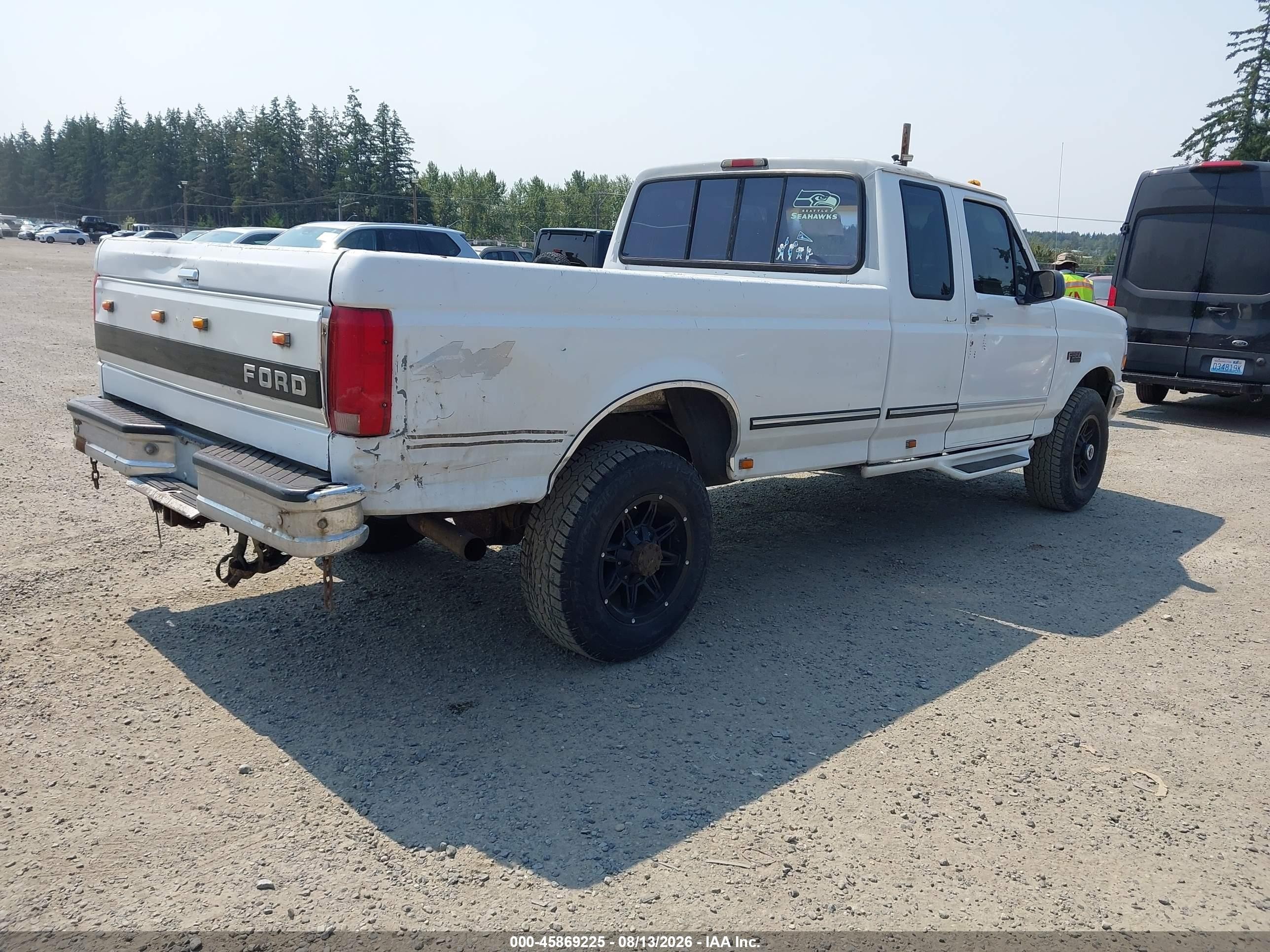 1995 Ford F250 Белый vin: 1FTHX26GXSKA39751