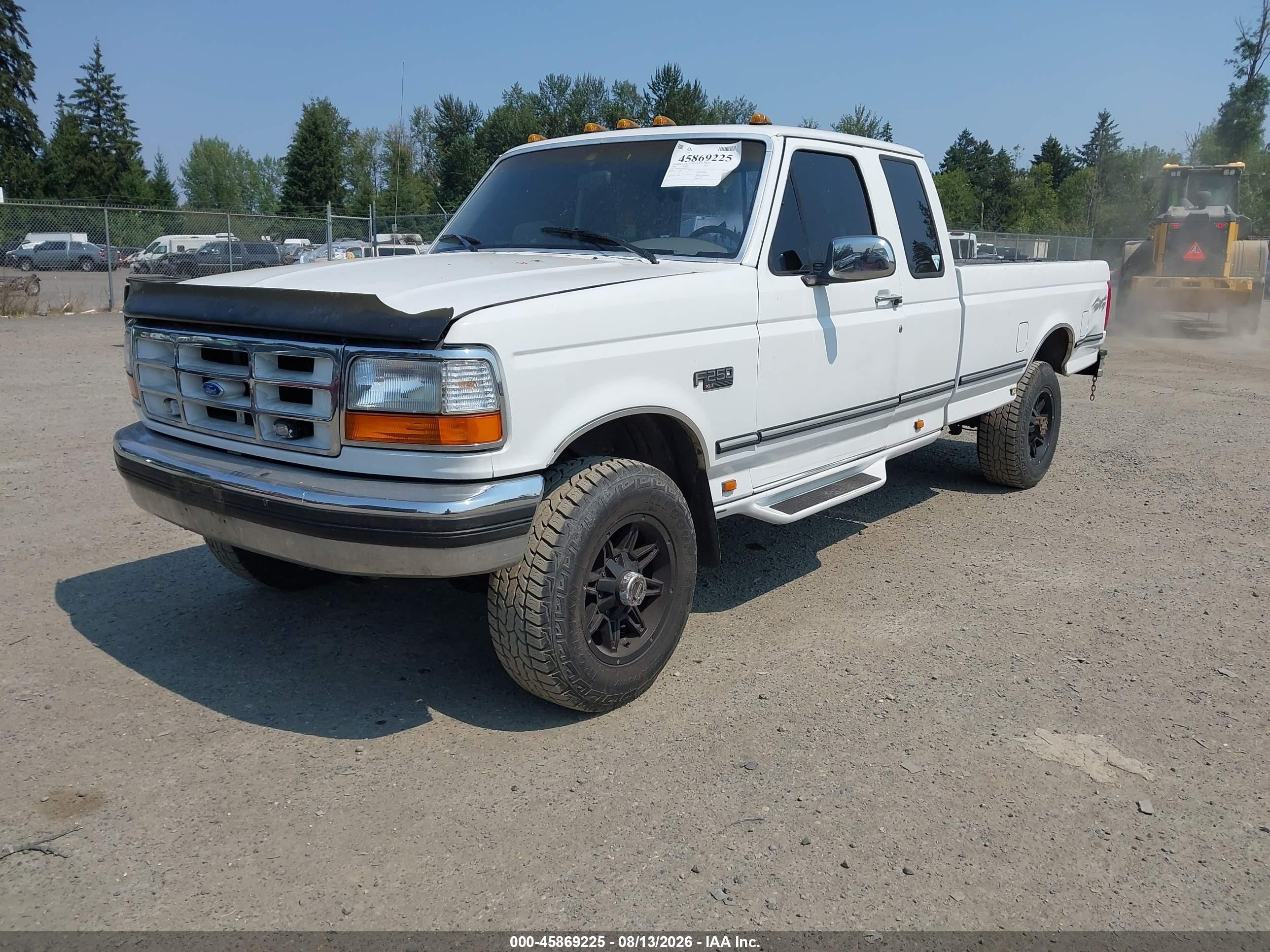 1995 Ford F250 Белый vin: 1FTHX26GXSKA39751