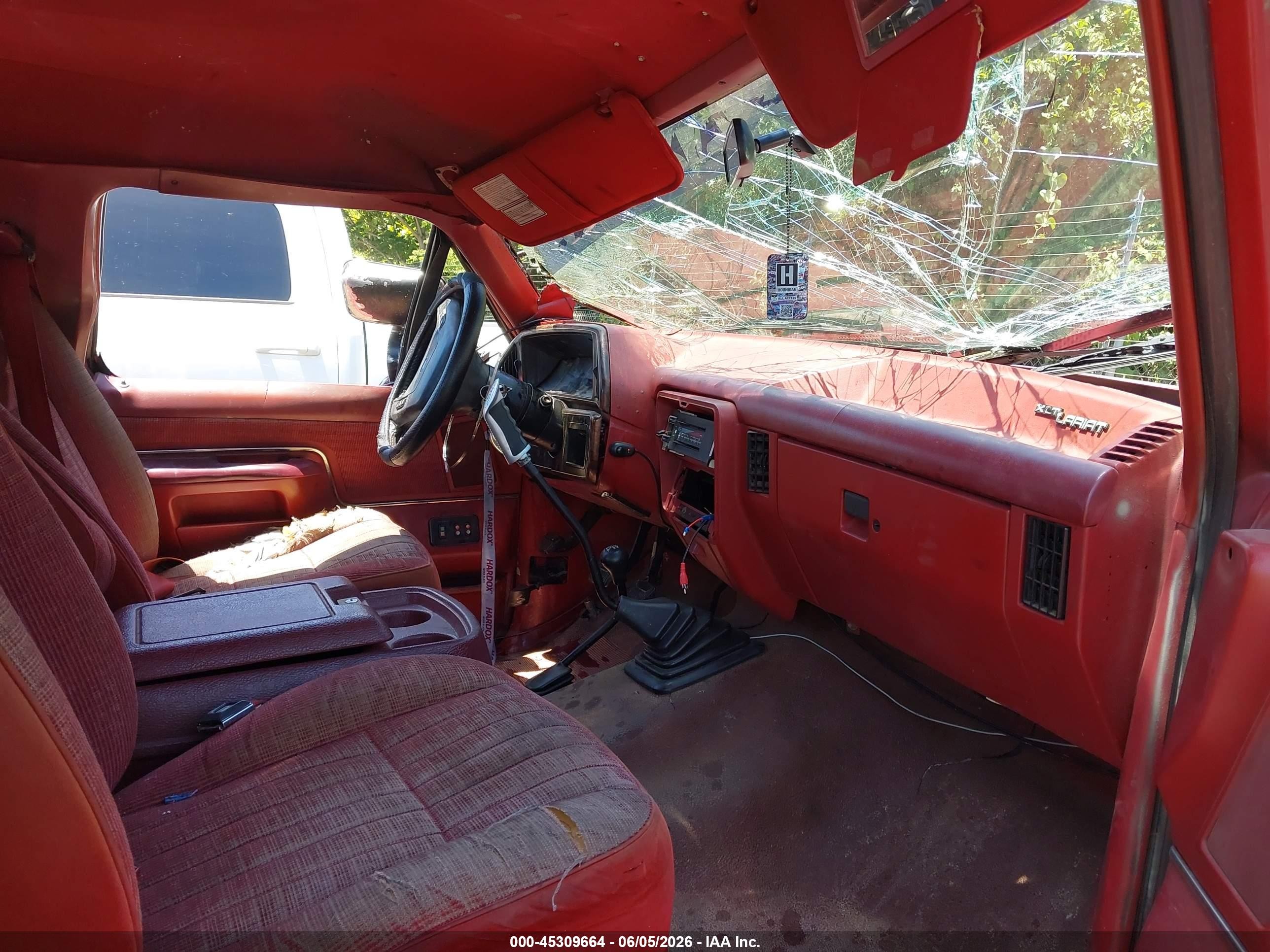 1991 Ford F250   Red vin: 1FTHX26H1MKA68051