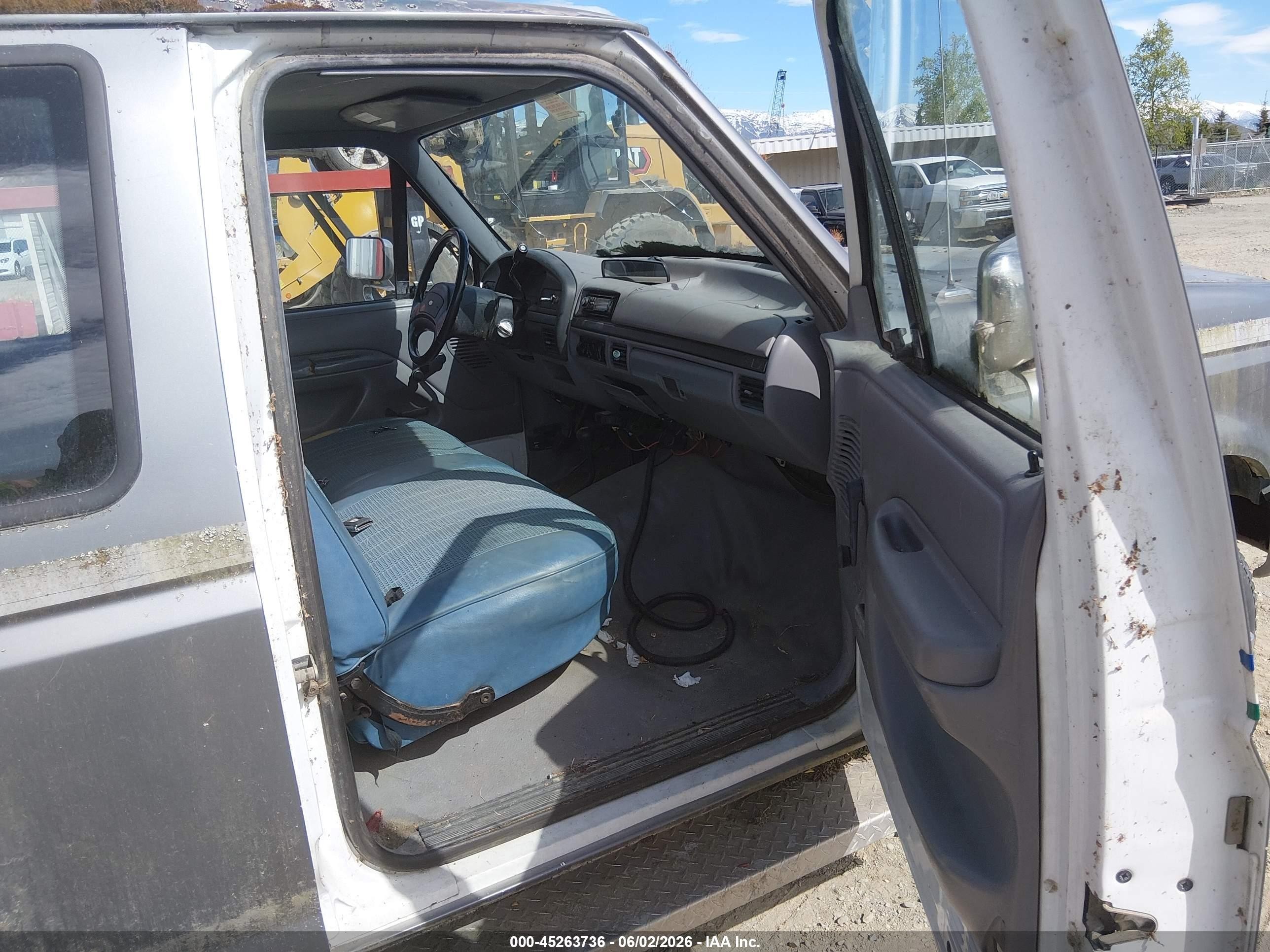 1994 Ford F250   Gray vin: 1FTHX26H1RKA90607